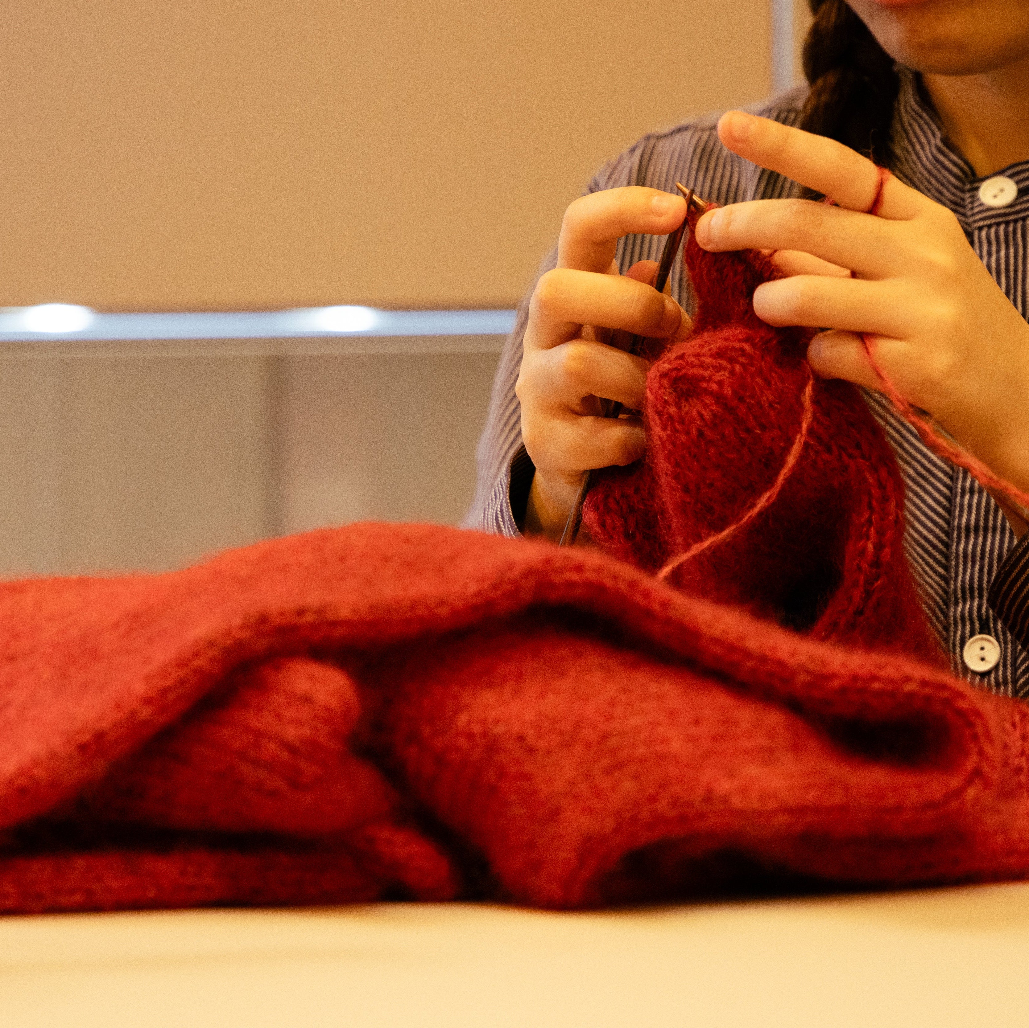 【一般】1月開催|夜の糸虜会(編み会)