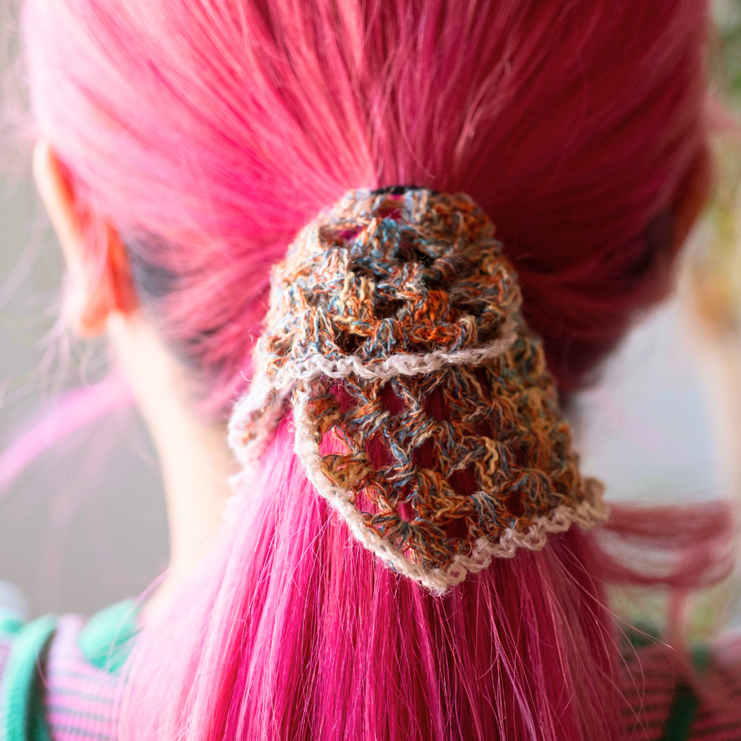 【パターン】グラニースクエアシュシュ【材料別売り】【PDF】