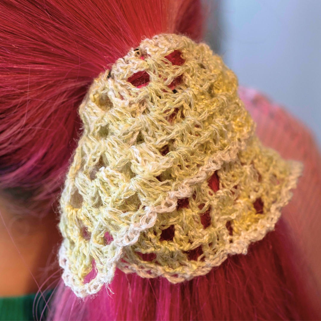 【パターン】グラニースクエアシュシュ【材料別売り】【PDF】