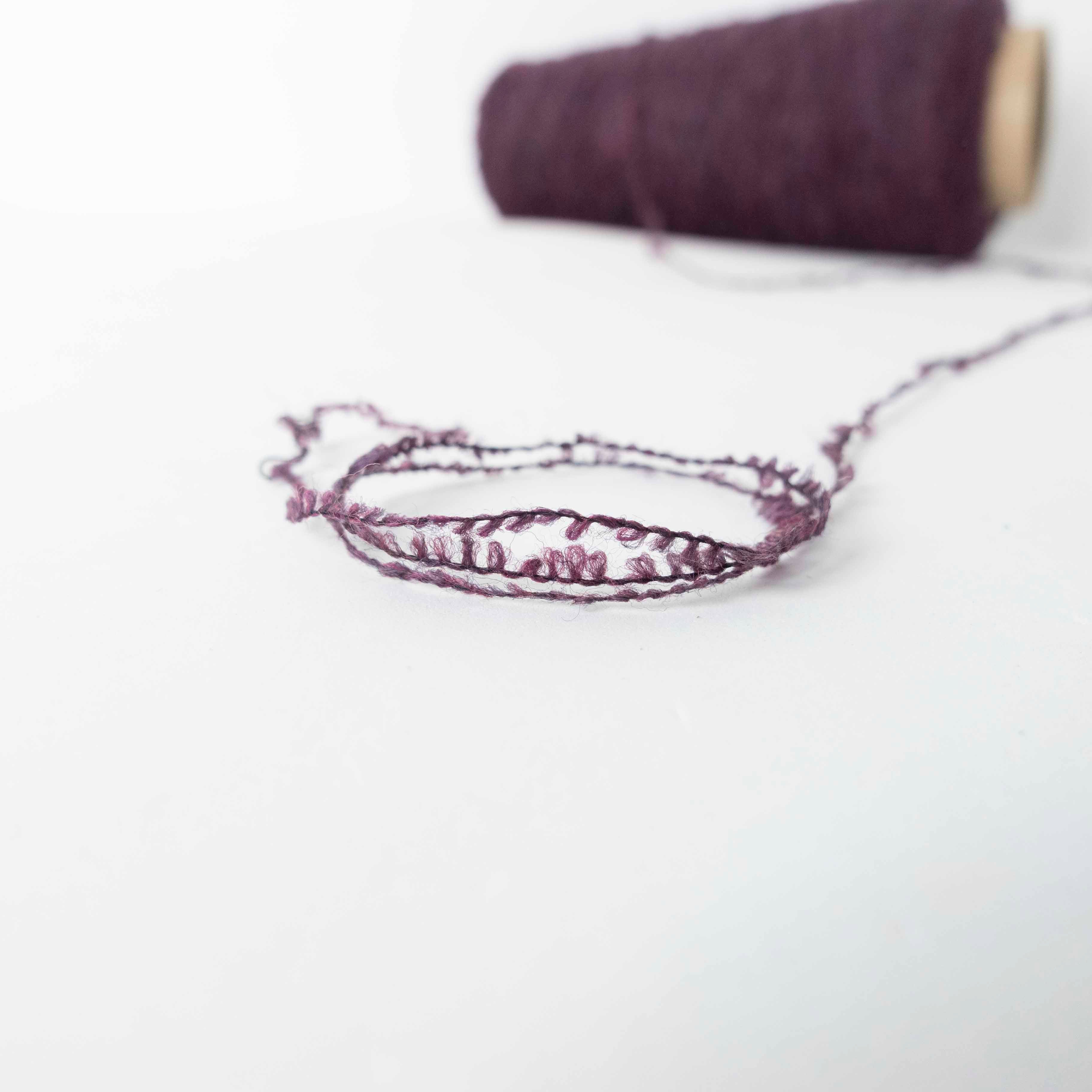 ミニブークレ - purple mix