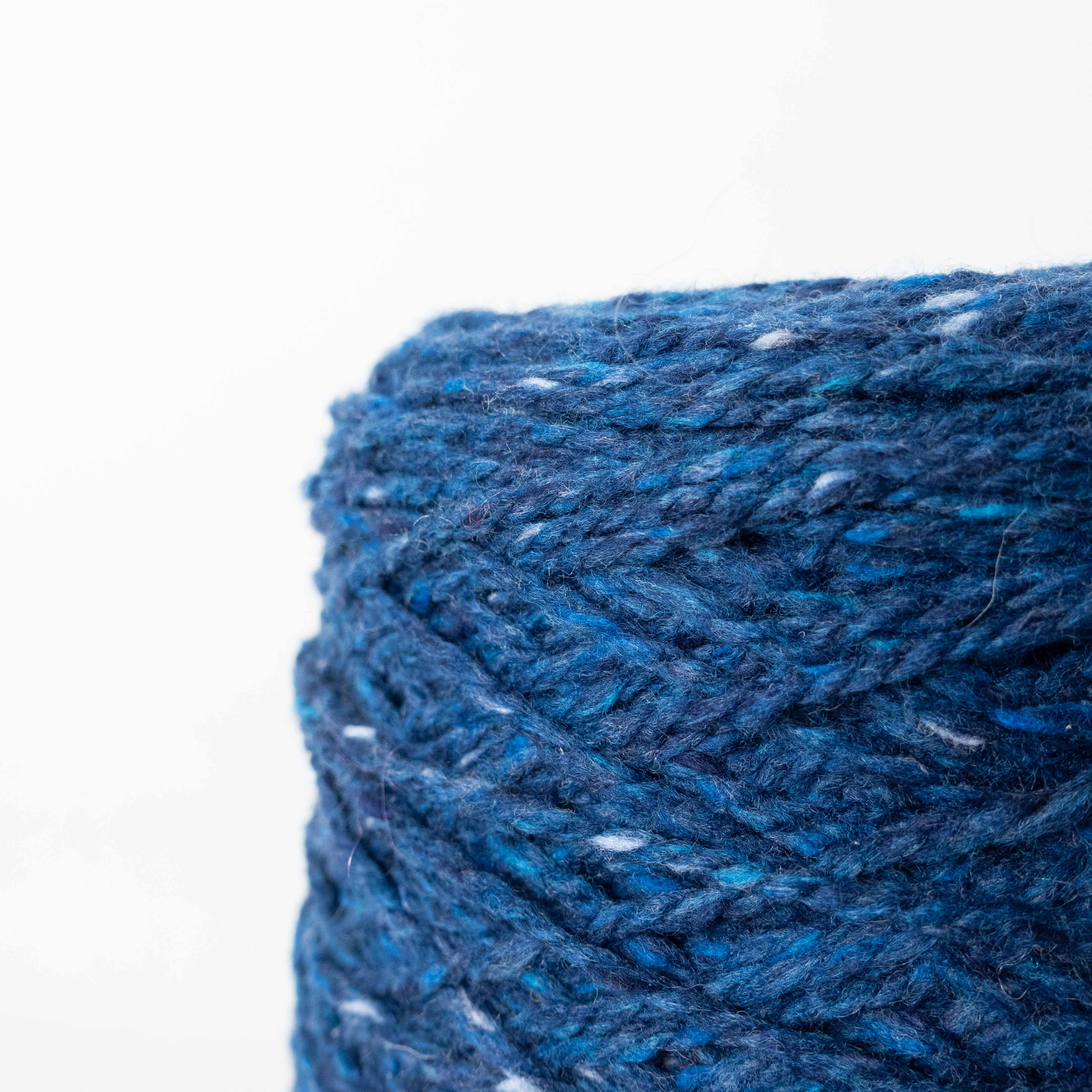 -big project- Melange Nep Cashmere Blend - Blue Mix