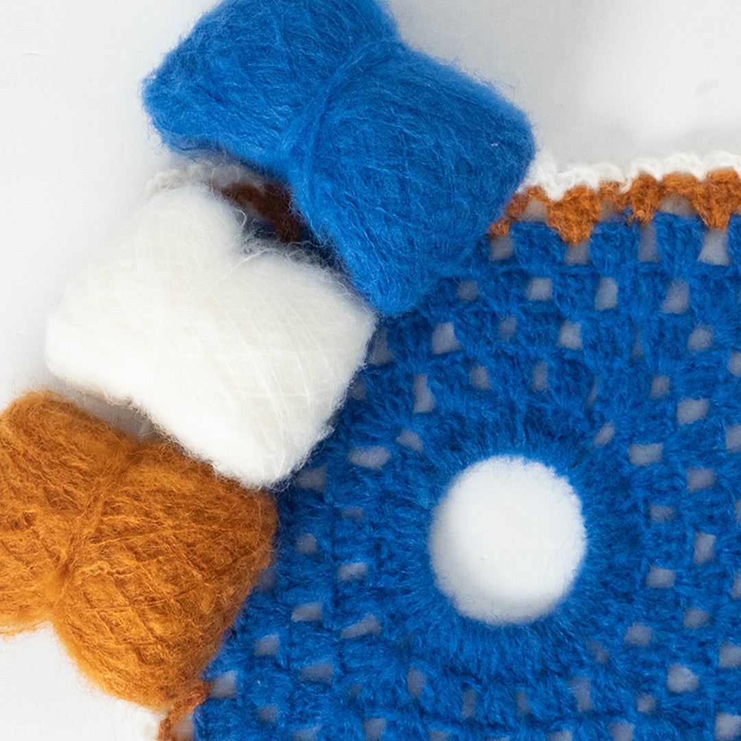 blue＊bird様 orderページ☽⋰ シュシュパターン無料】Bluebird【セット】（青を編もう）