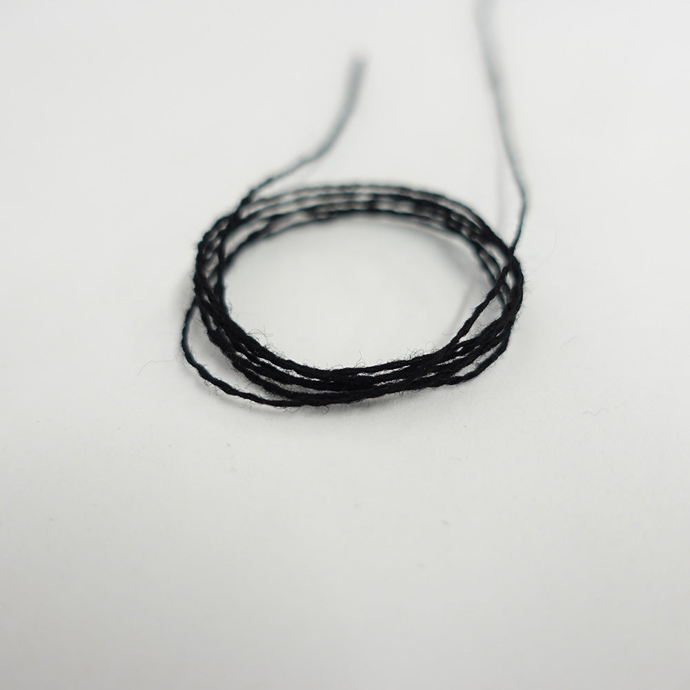 2/24 Snowflake - Cashmere Wool - Black