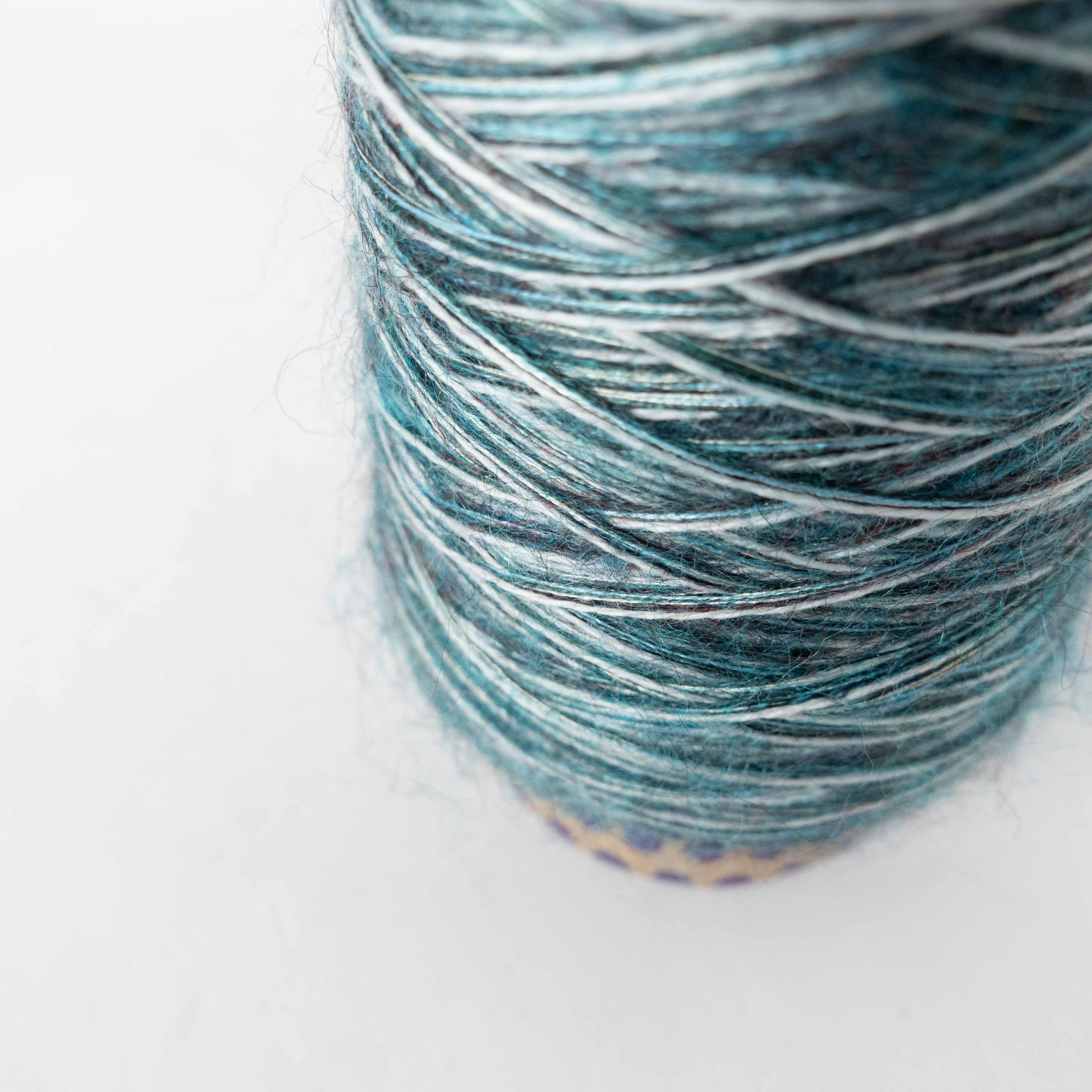 【Greens】1/5.1 Lunericot(リュネリコ) - SILK & MOHAIR for Socks -(シルク&モヘア)