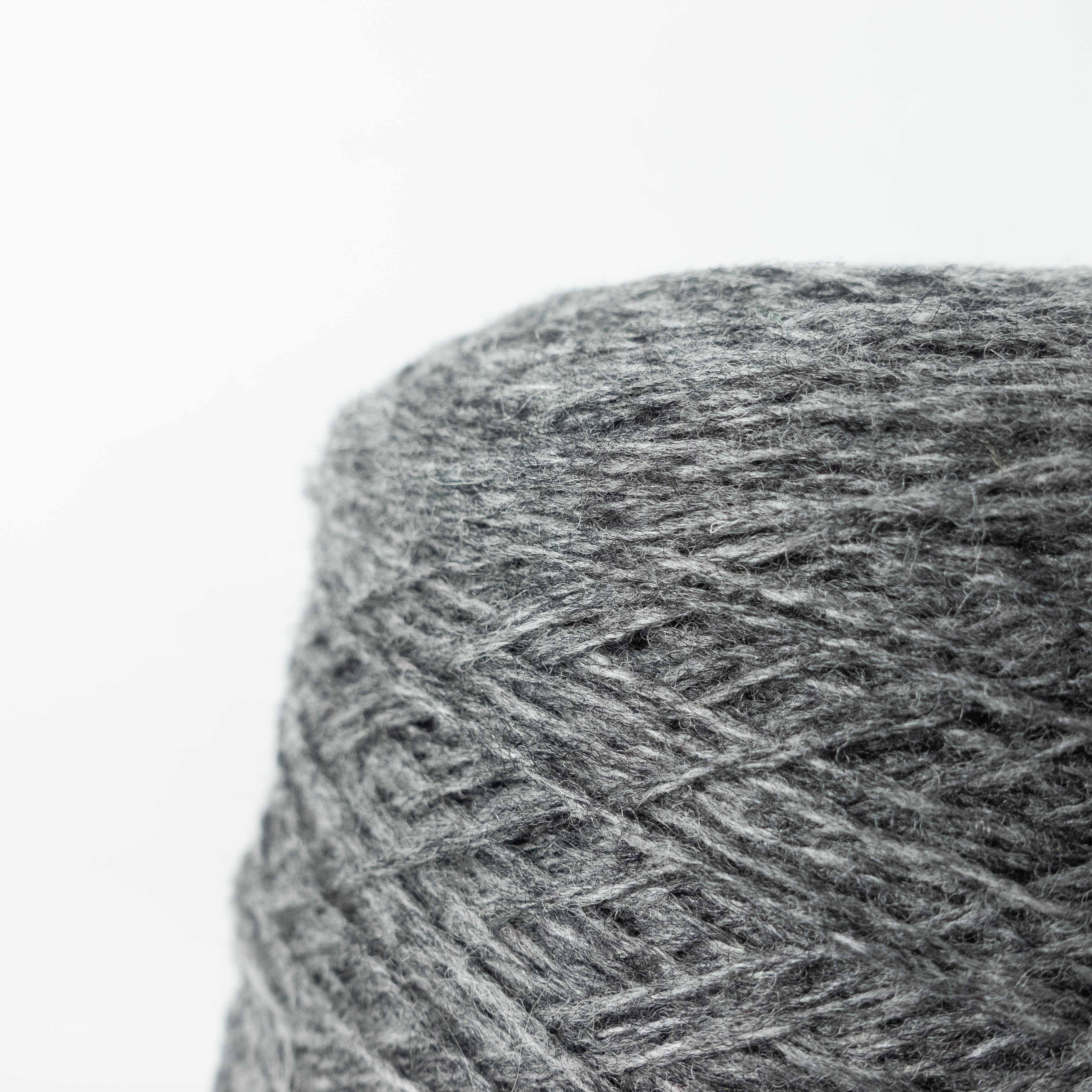-big project- 1/4 Airy Wool - Melange Gray