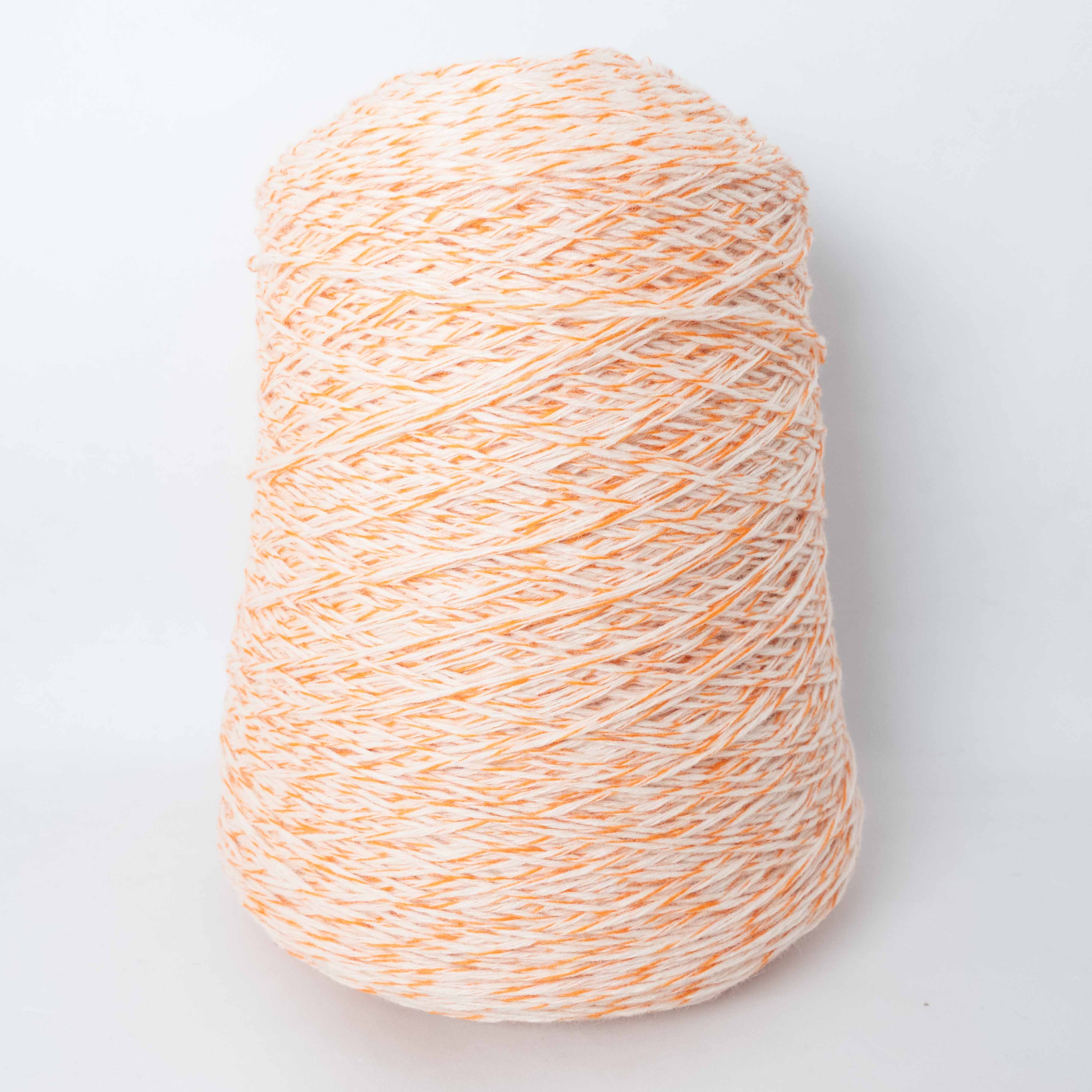 -mid project- 1/3 Twisted Spondish Wool - Heather Orange