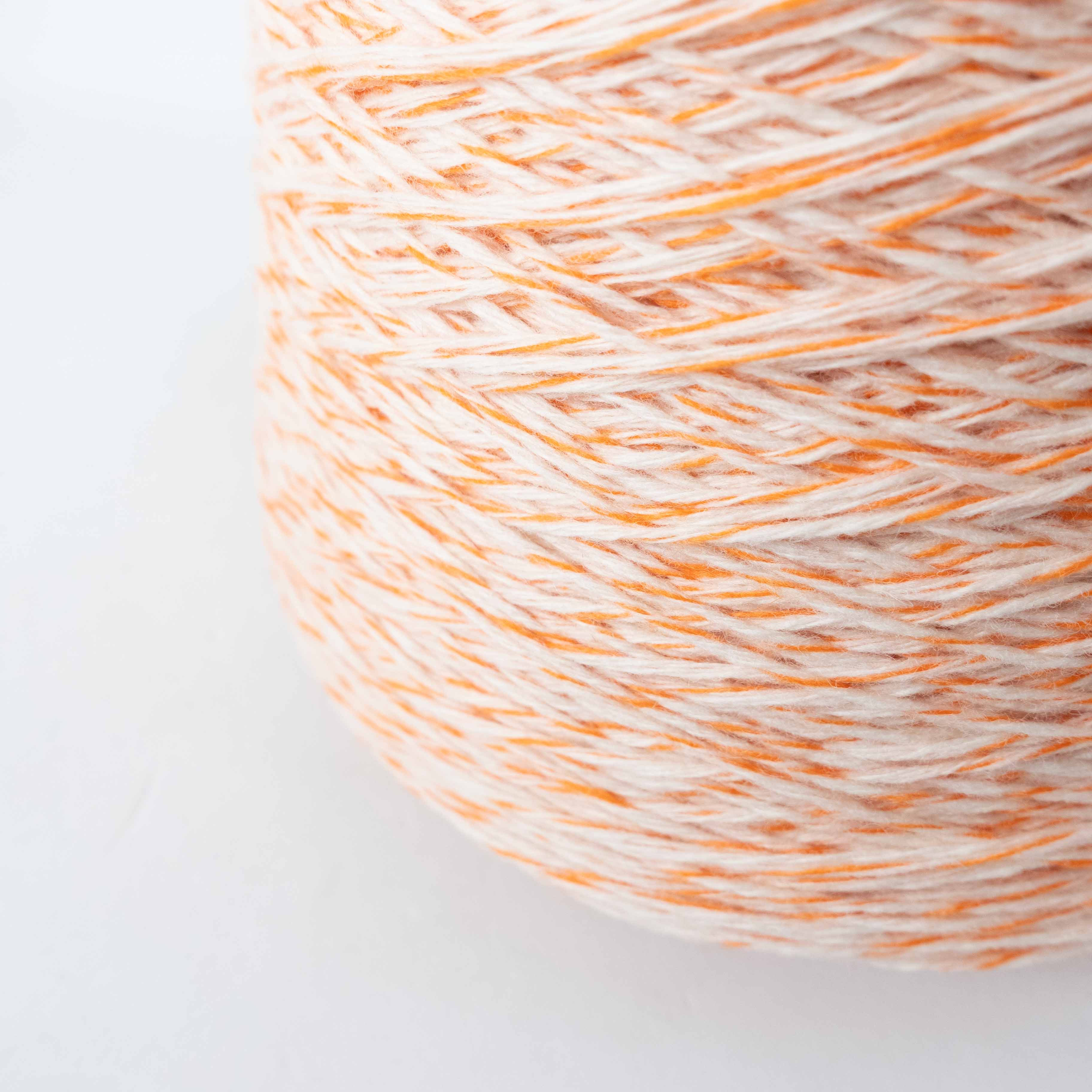 -mid project- 1/3 Twisted Spondish Wool - Heather Orange