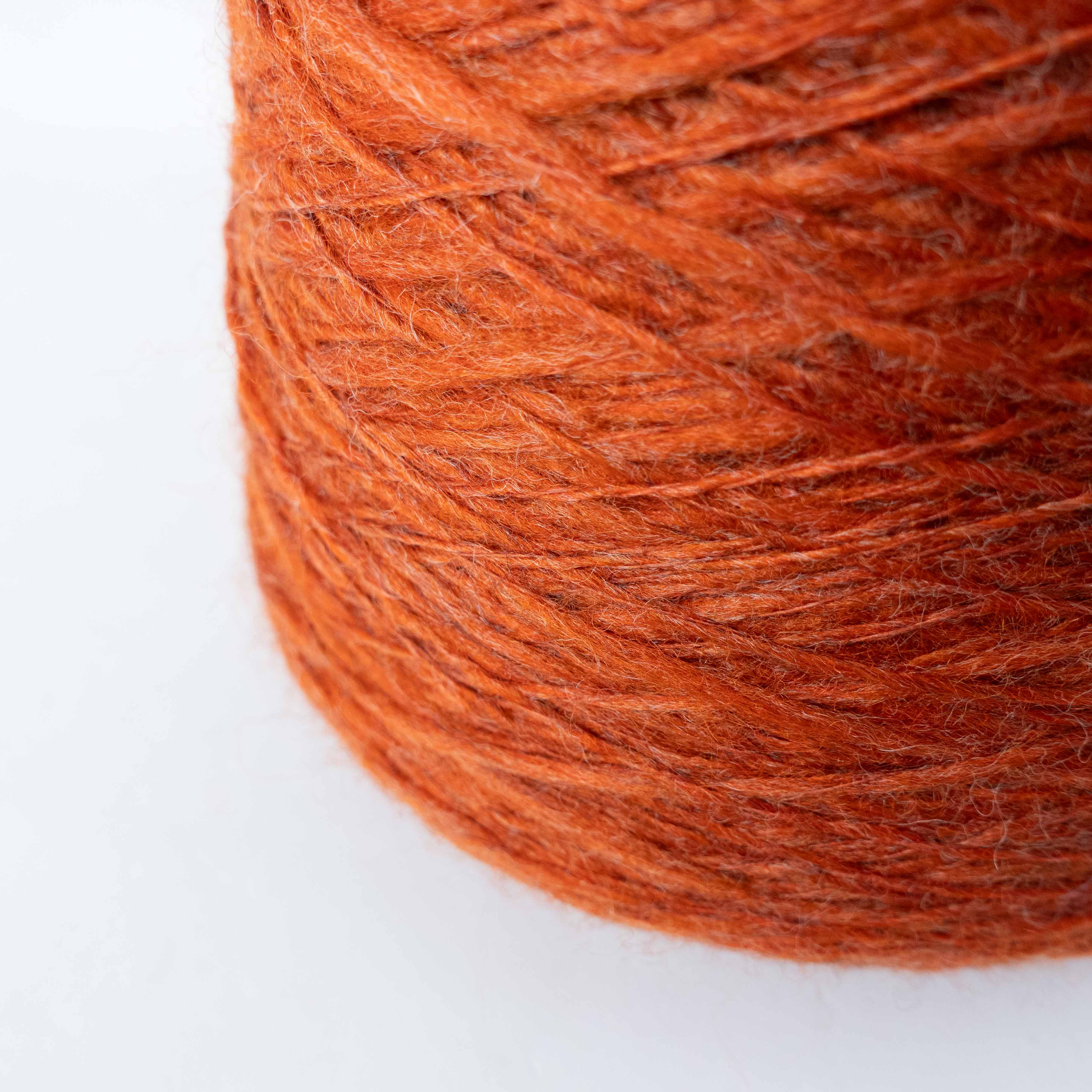 -big project- 1/3 British wool slab roving - brick