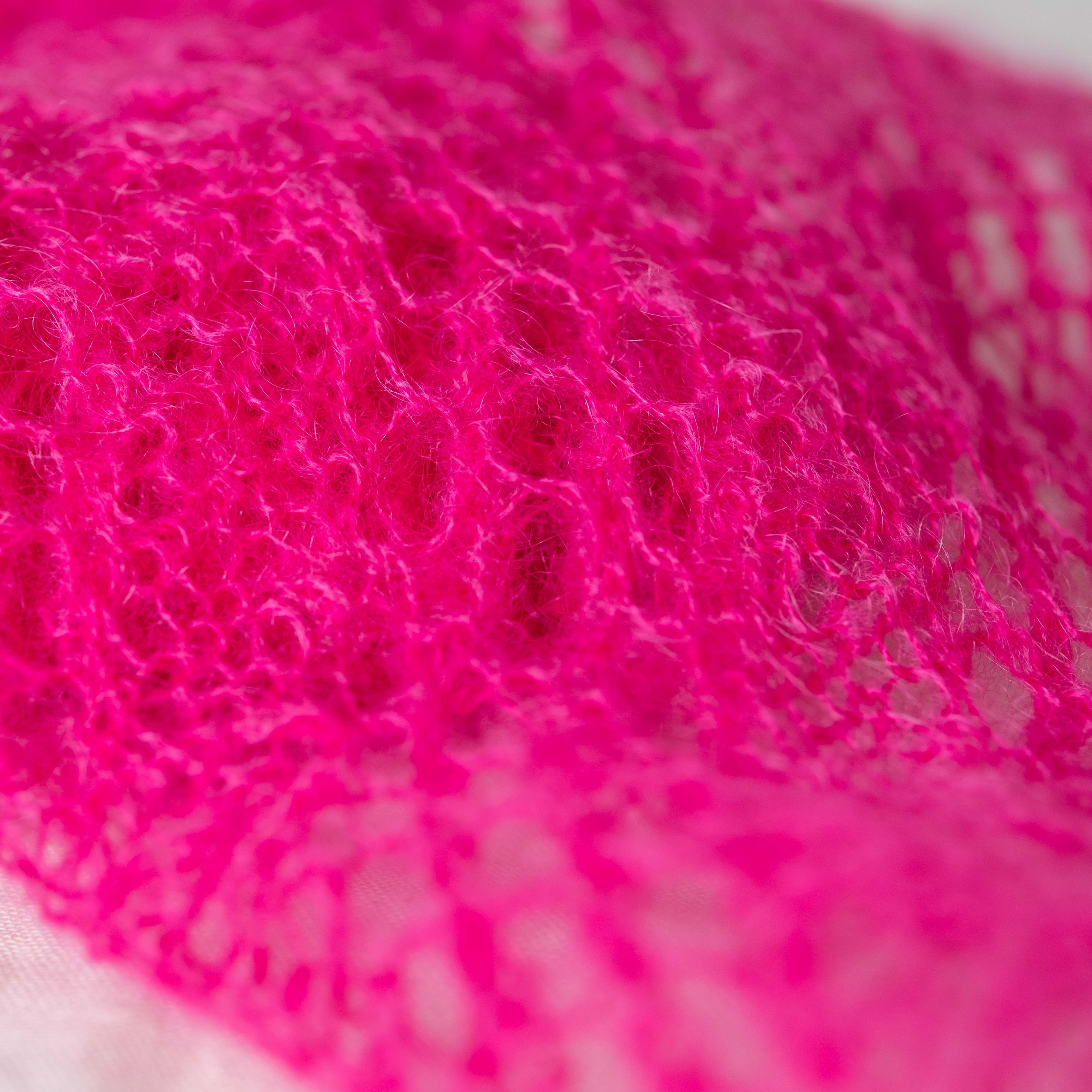 1月28日|ande Nobu先生とFLUORITEで編む、こもれびスカーフワークショップ