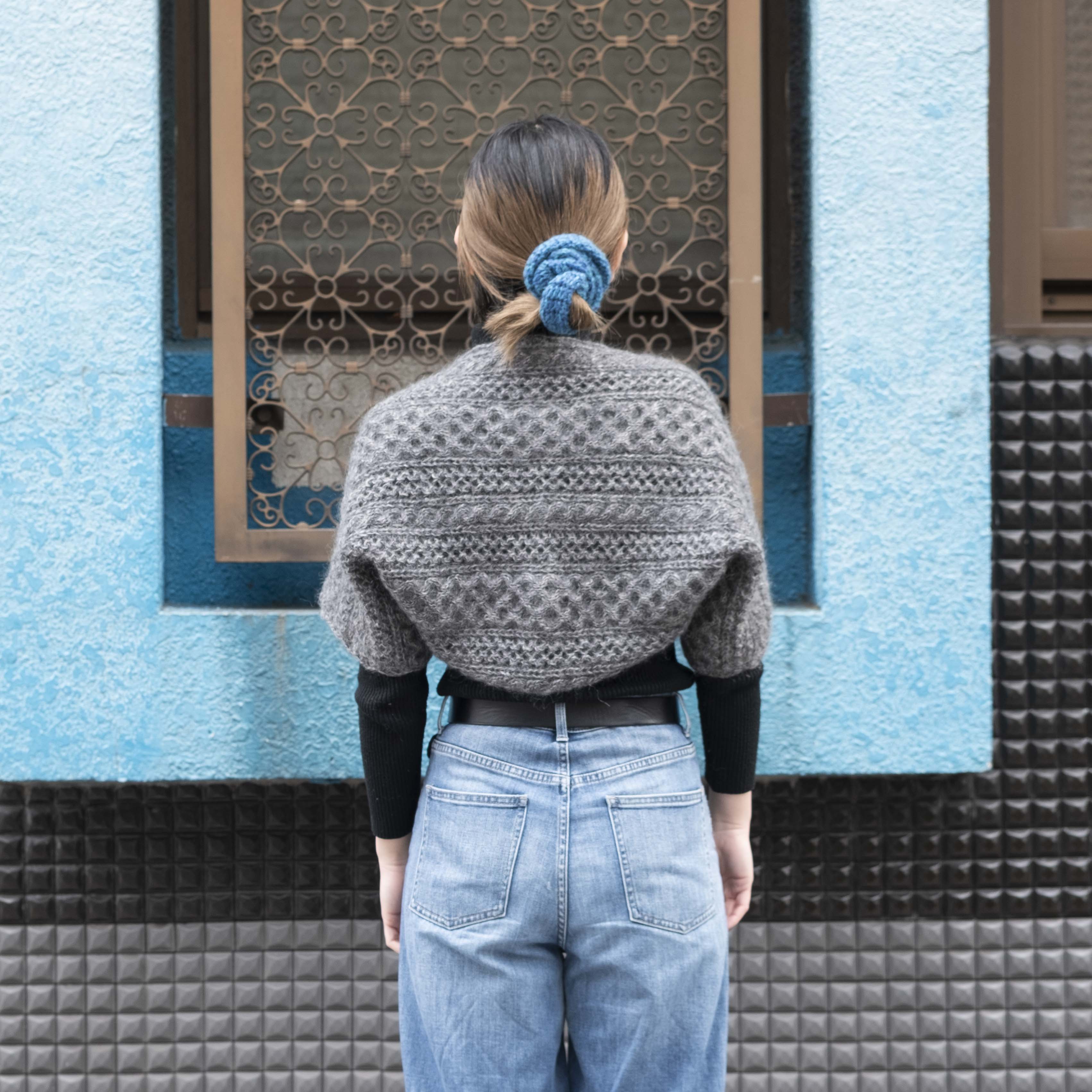 【パターン】モフモフ3wayショール designed by 小倉美帆【PDF】