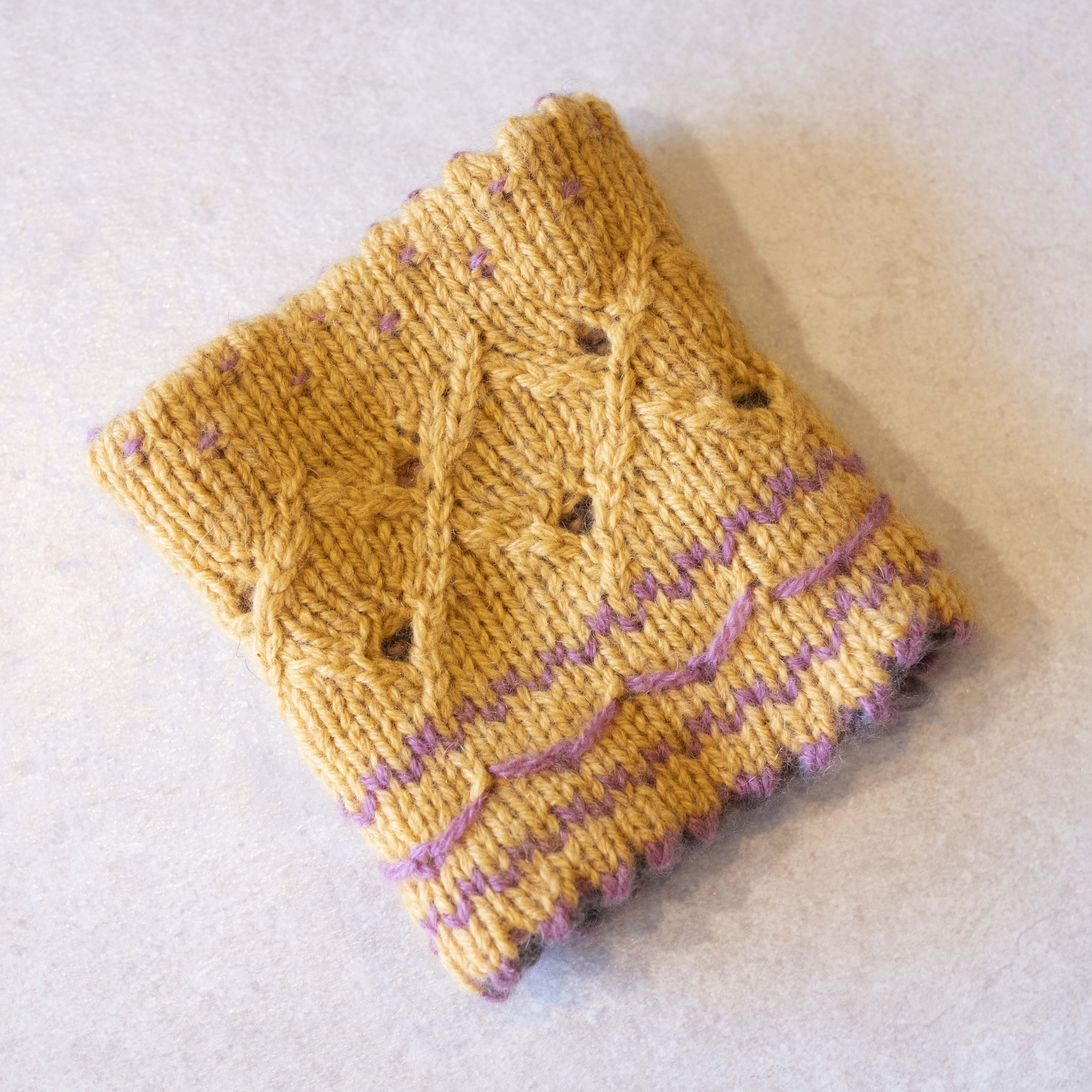 【パターン】Vista Wrist Warmer(ビスタリストウォーマー) by Ayano Tanaka【ITORICOT限定】【PDF】