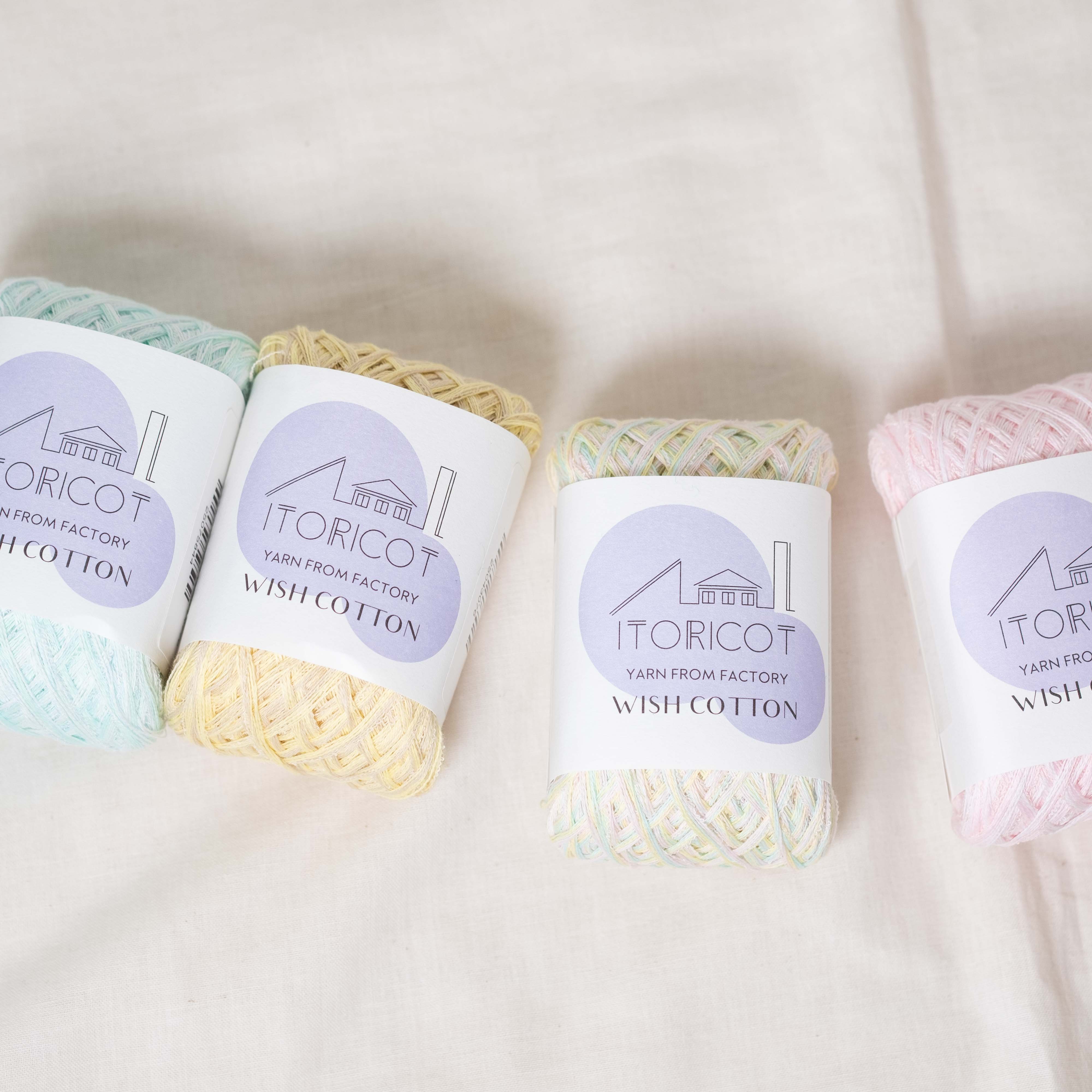 【30g / 100gランダムパック】WISH COTTON MIXED COLOR 2026(ITORICOTオリジナルソックヤーン)