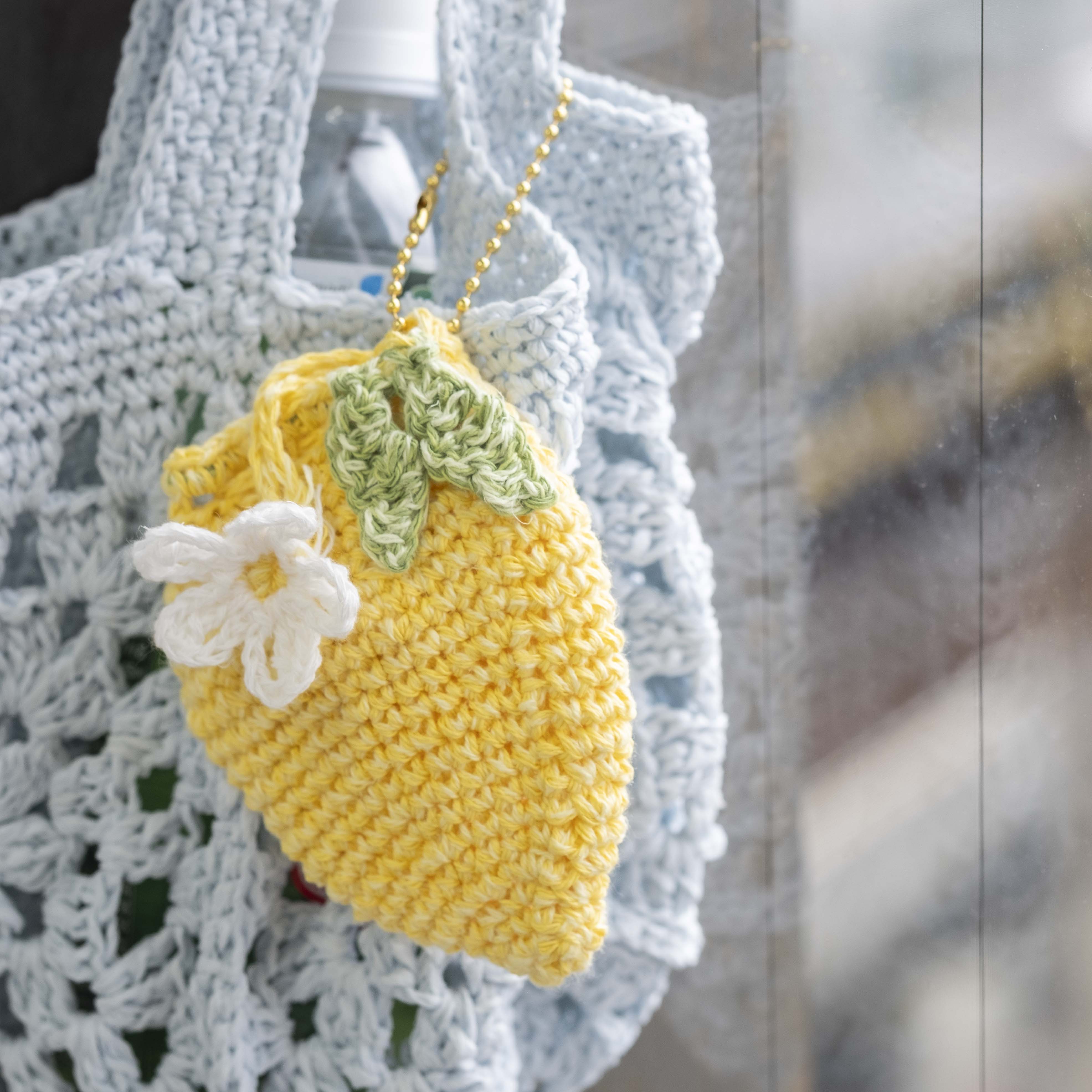 【パターン】Lemon Mini Pouch Charm designed by Nana Komiyama(ポーチチャーム)【PDF】
