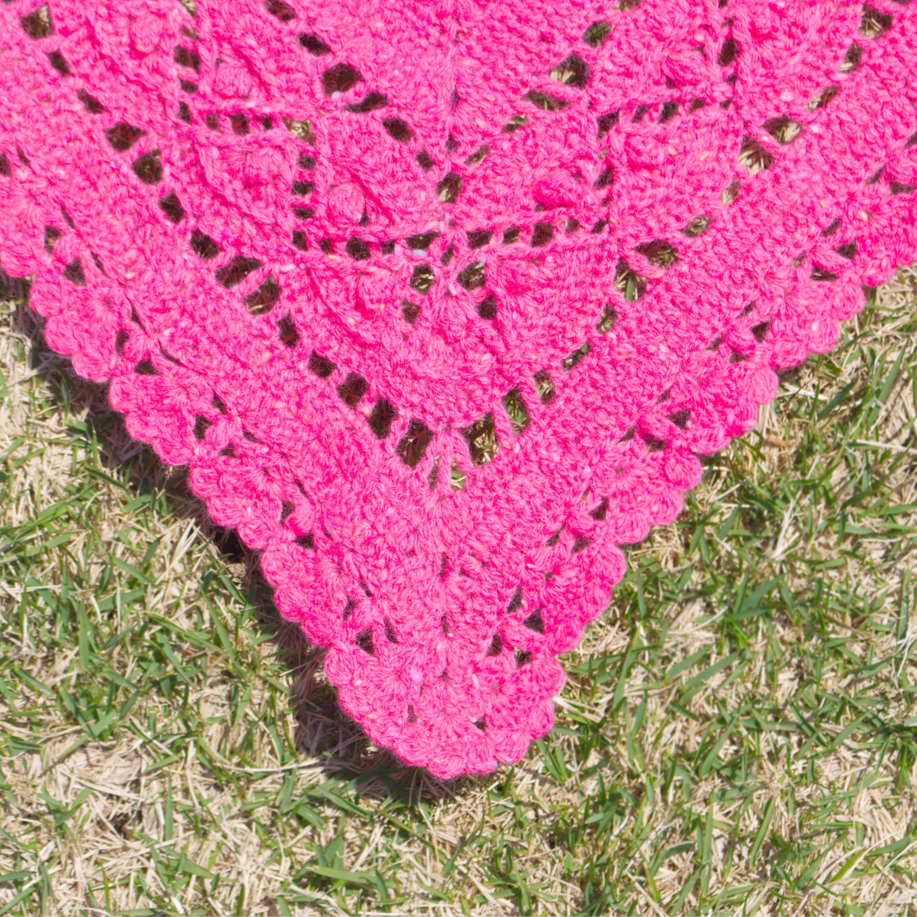 【パターン】Hiroka Shawl designed by 笠石あき(ヒロカショール)【PDF】