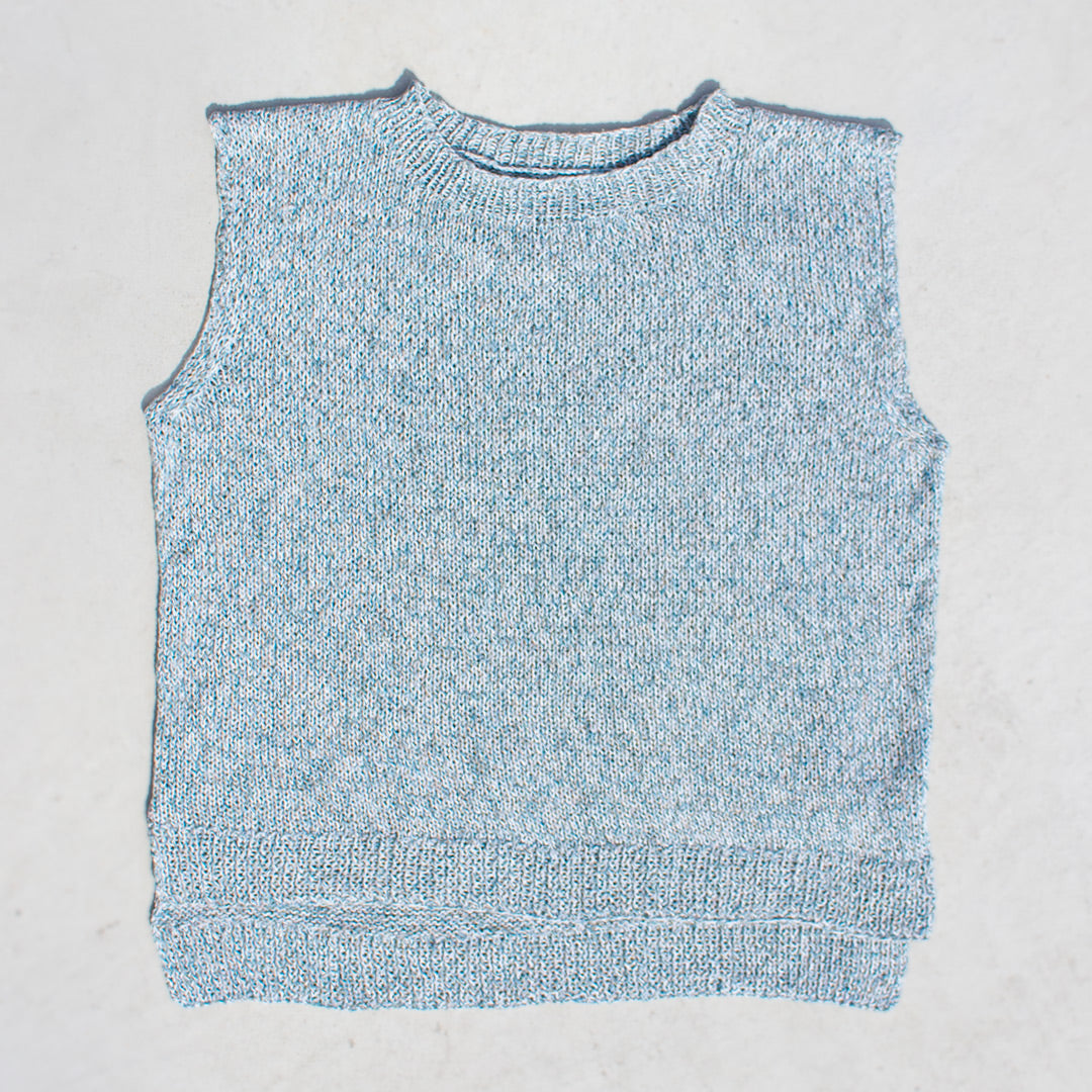 【パターン】Gardenia Sleeveless Knit designed by 気分屋にっしぃ(ガーデニア・スリーブレスニット)【PDF】【解説動画付き】