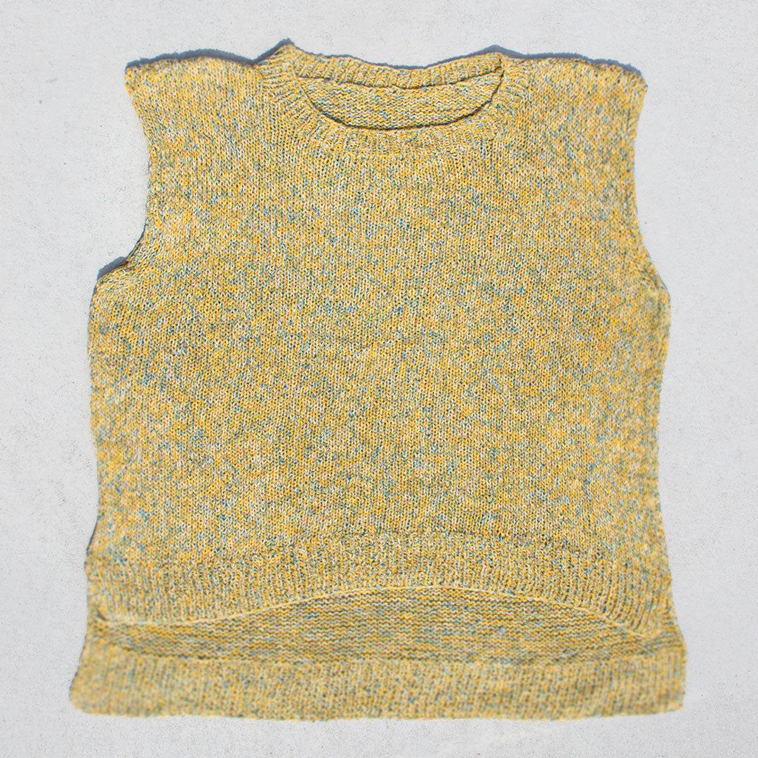 【パターン】Gardenia Sleeveless Knit designed by 気分屋にっしぃ(ガーデニア・スリーブレスニット)【PDF】【解説動画付き】