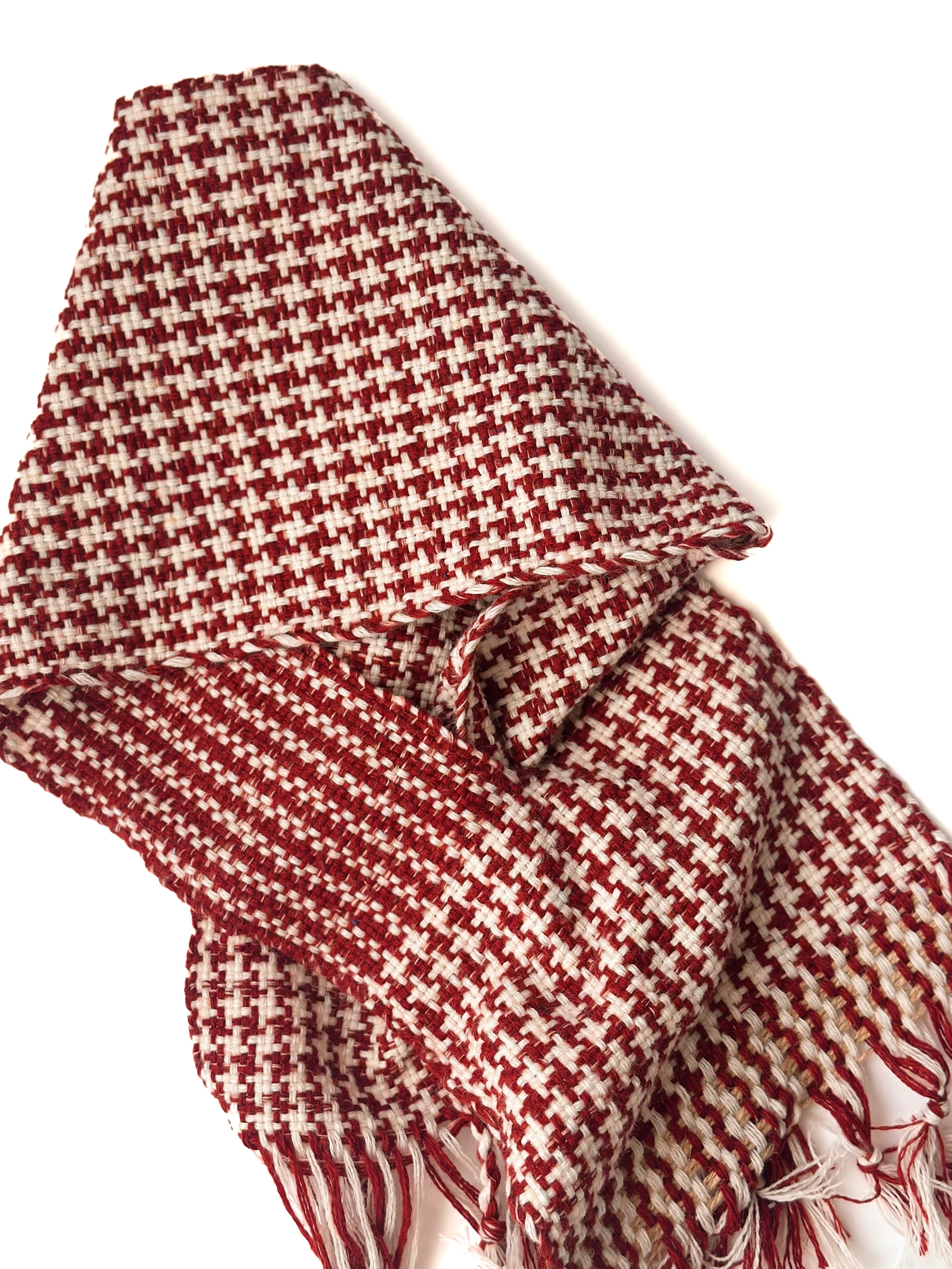 1月24日・25日|annita artworksさんと作る、卓上織り機で千鳥格子のマフラーを織るワークショップ