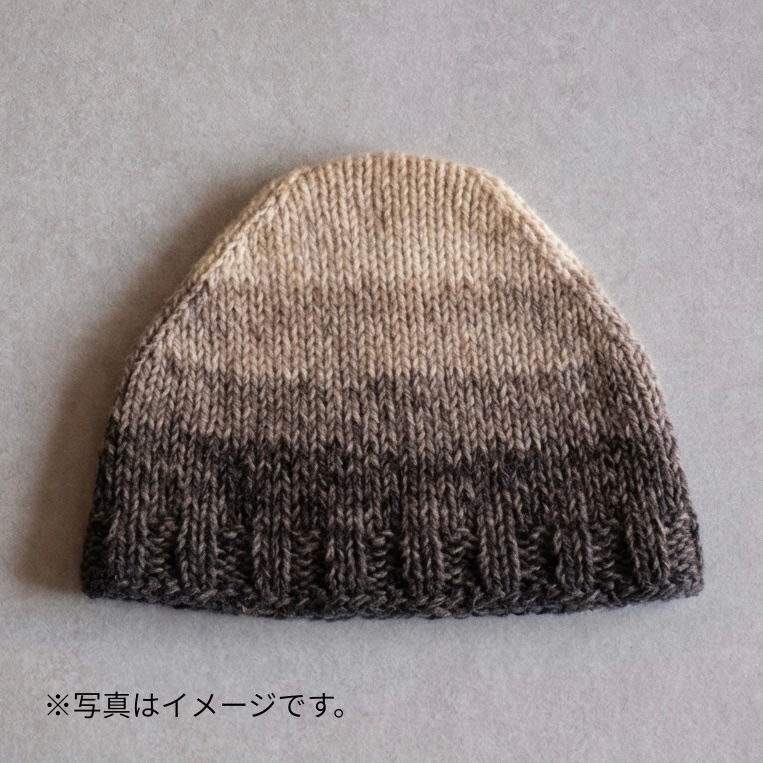Twin Peak Beanie Set – ESPRESSO GRADATION ver. –(エスプレッソ)【セット】