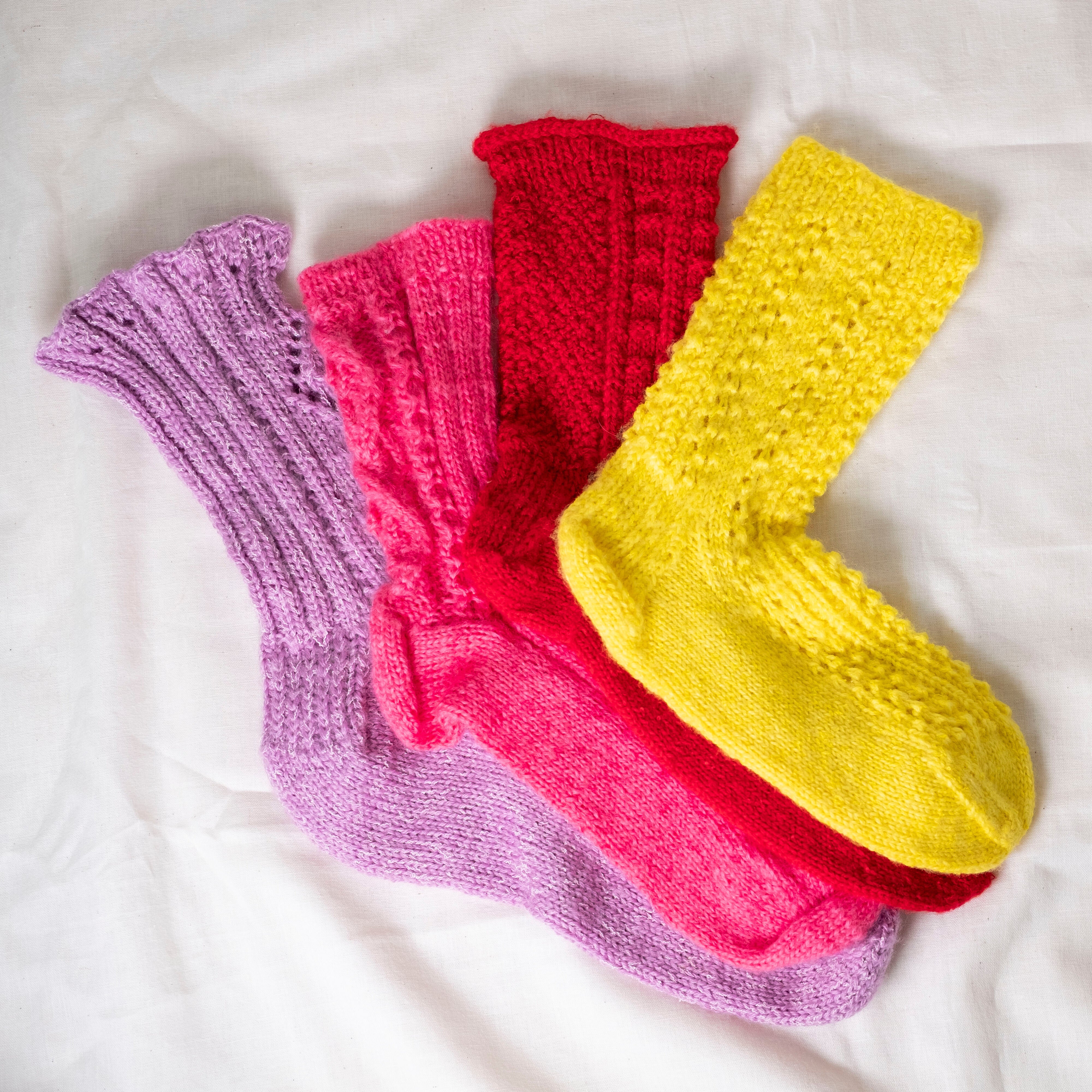 【GIFT🎁】WISH WOOLで編むソックスパターンセット