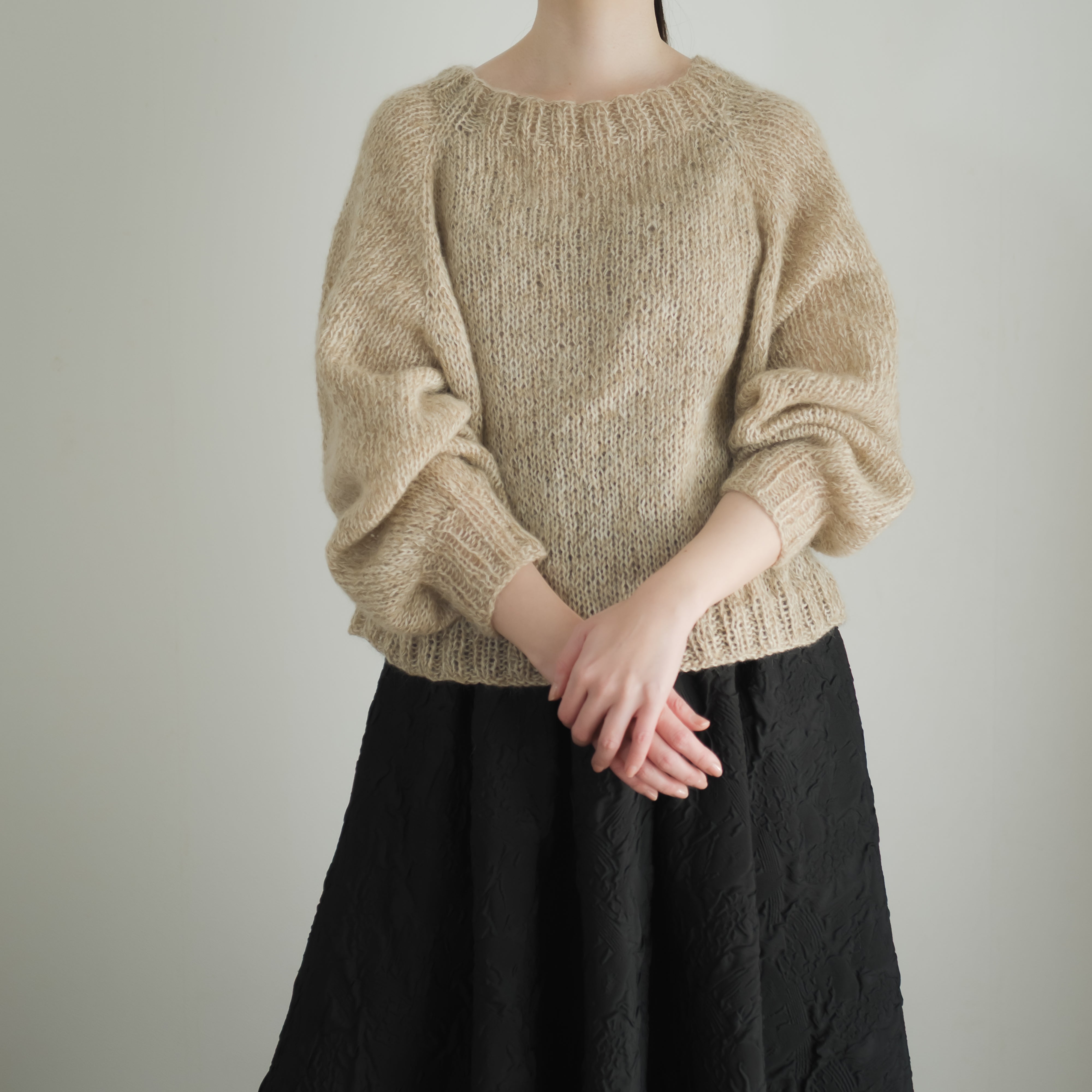 【文章パターン】PILVI SWEATER designed by lumikka（ピルヴィセーター）【PDF】