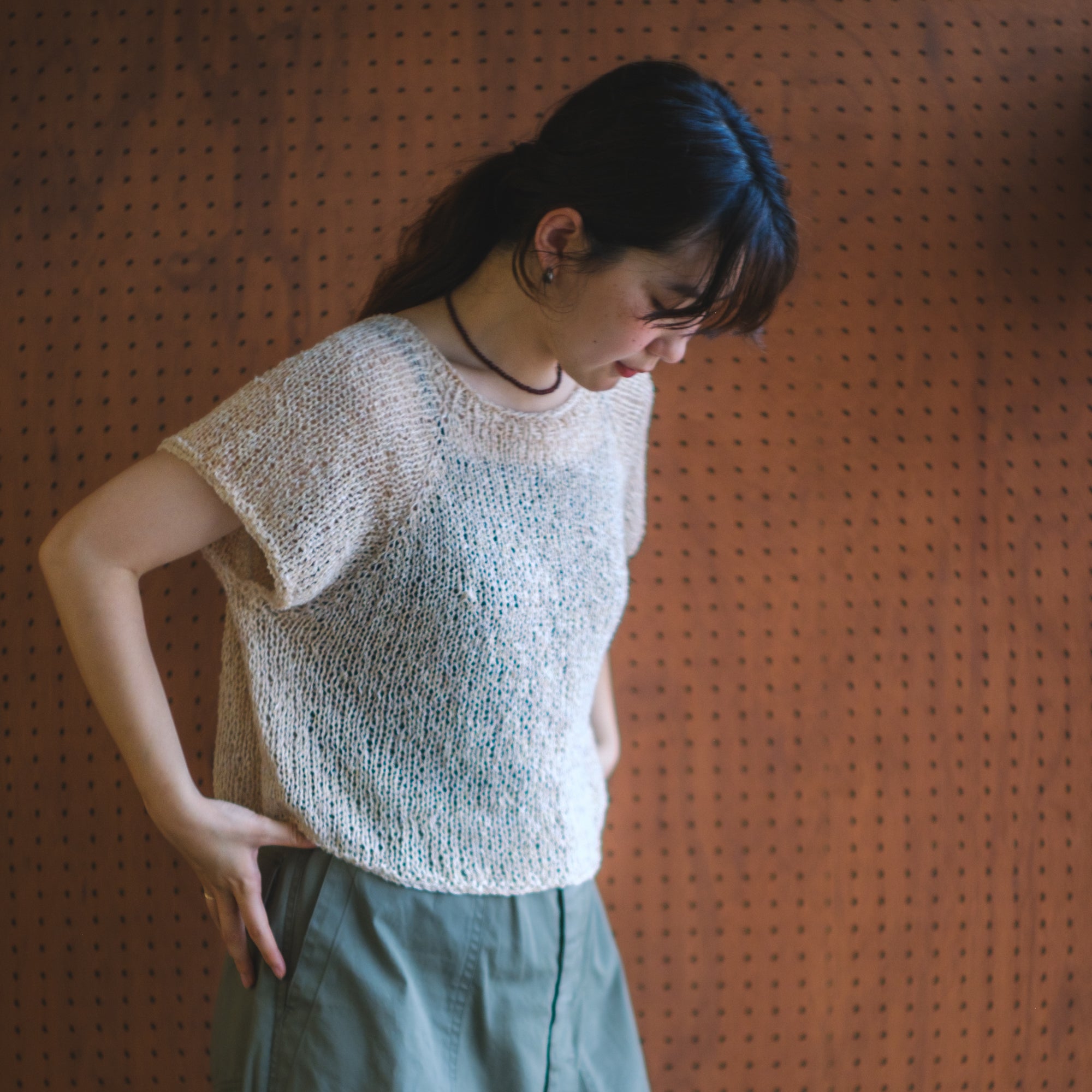 【文章パターン】TUULI TEE designed by lumikka（トゥーリティー）【PDF】