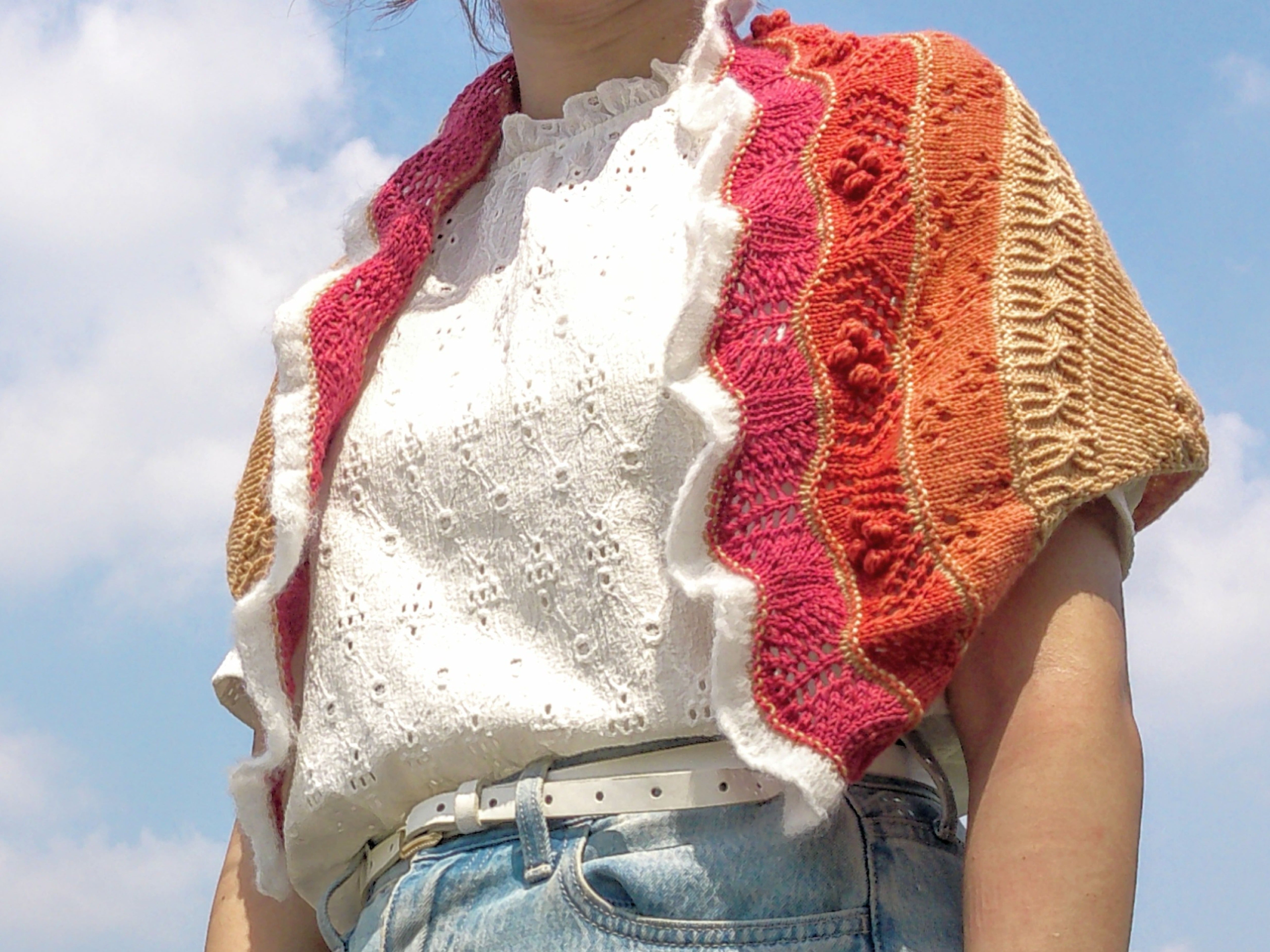 パターン】Palette Bouquet Shawl by あかねちん / Akane F【PDF】