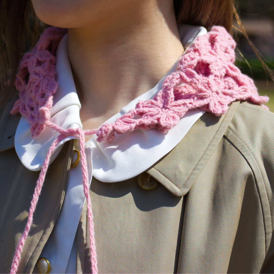 [Pattern] Sakura Babushka & Scarf [PDF]