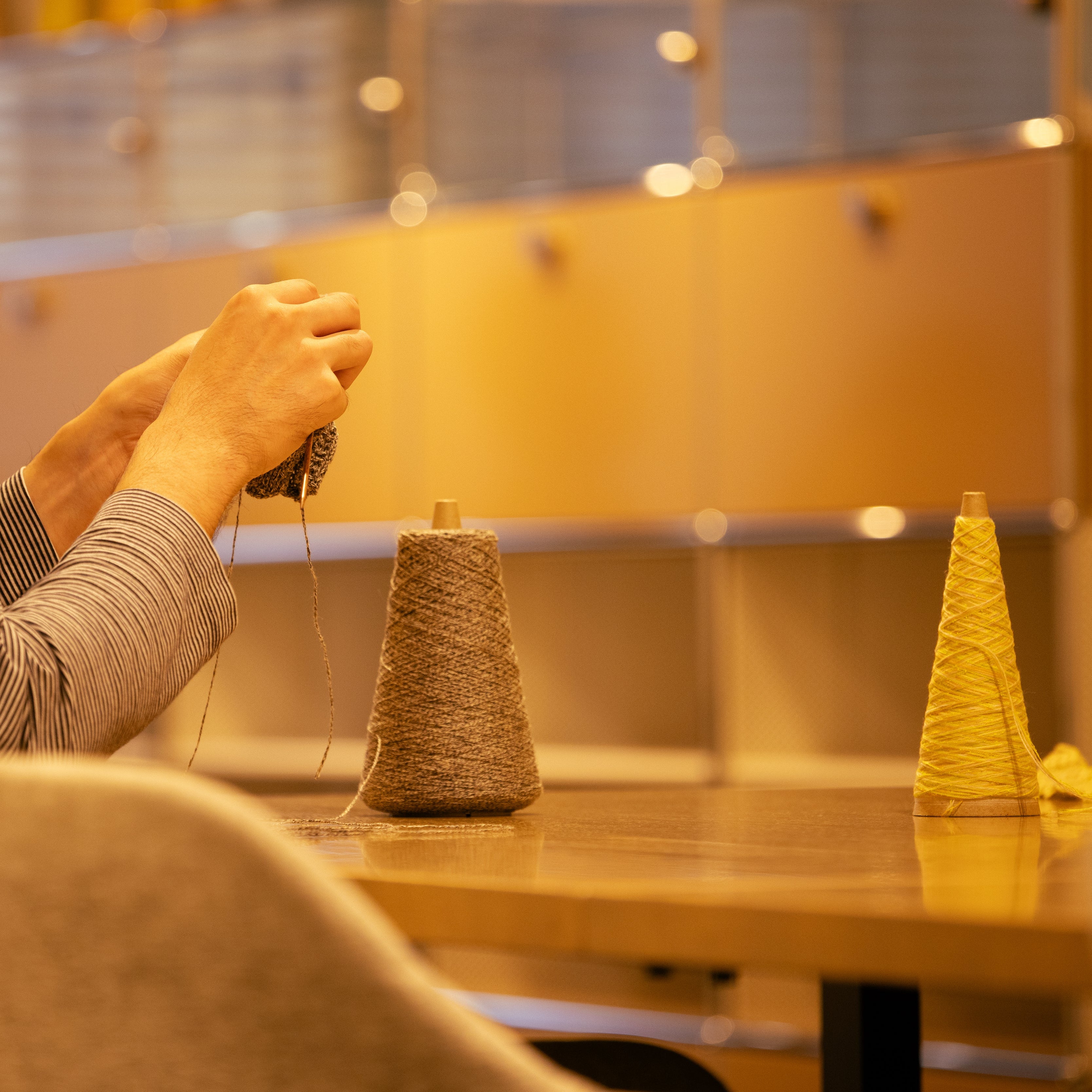 【一般】1月開催｜夜の糸虜会（編み会）