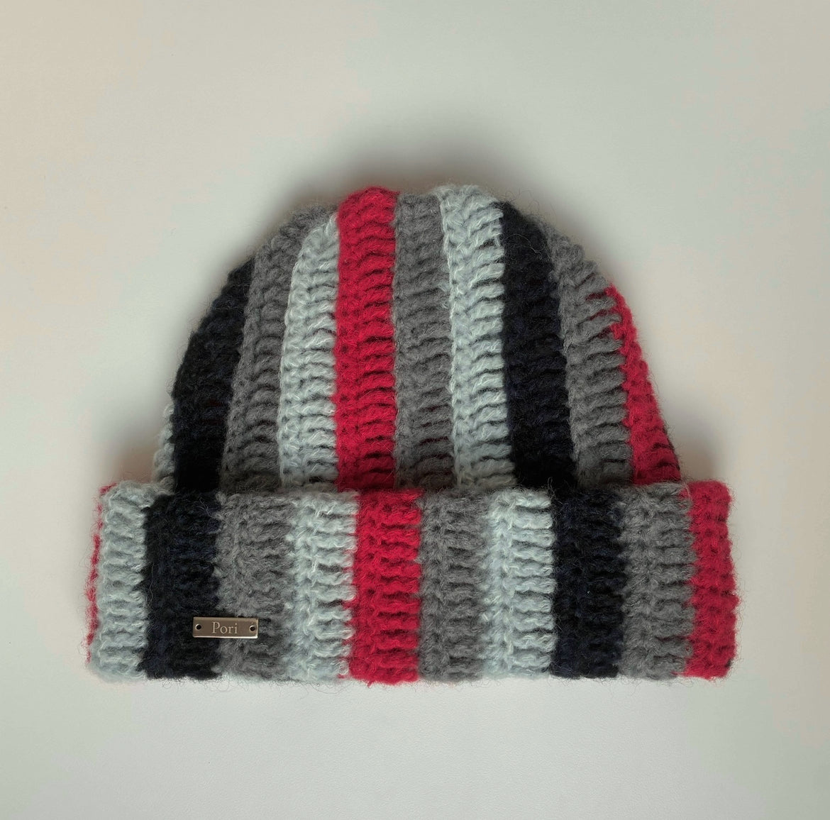 【期間限定受注】pori cuffed beanie collection - 03 Berry tart