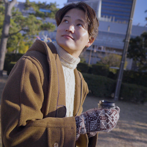 【期間限定受注】Selbu Pine Mittons designed by Nagi’s Knits