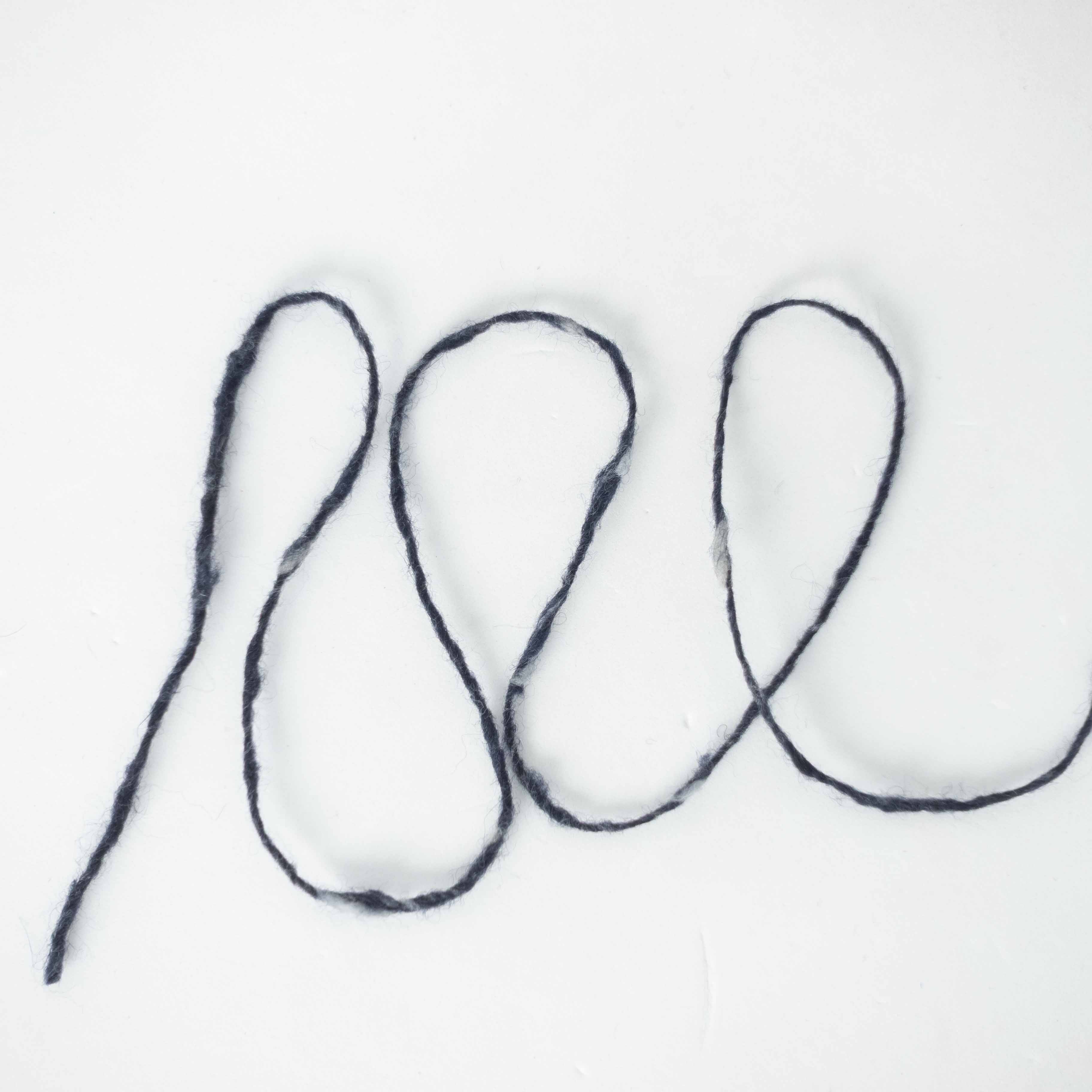 Twisted Nep Wool - navy mix