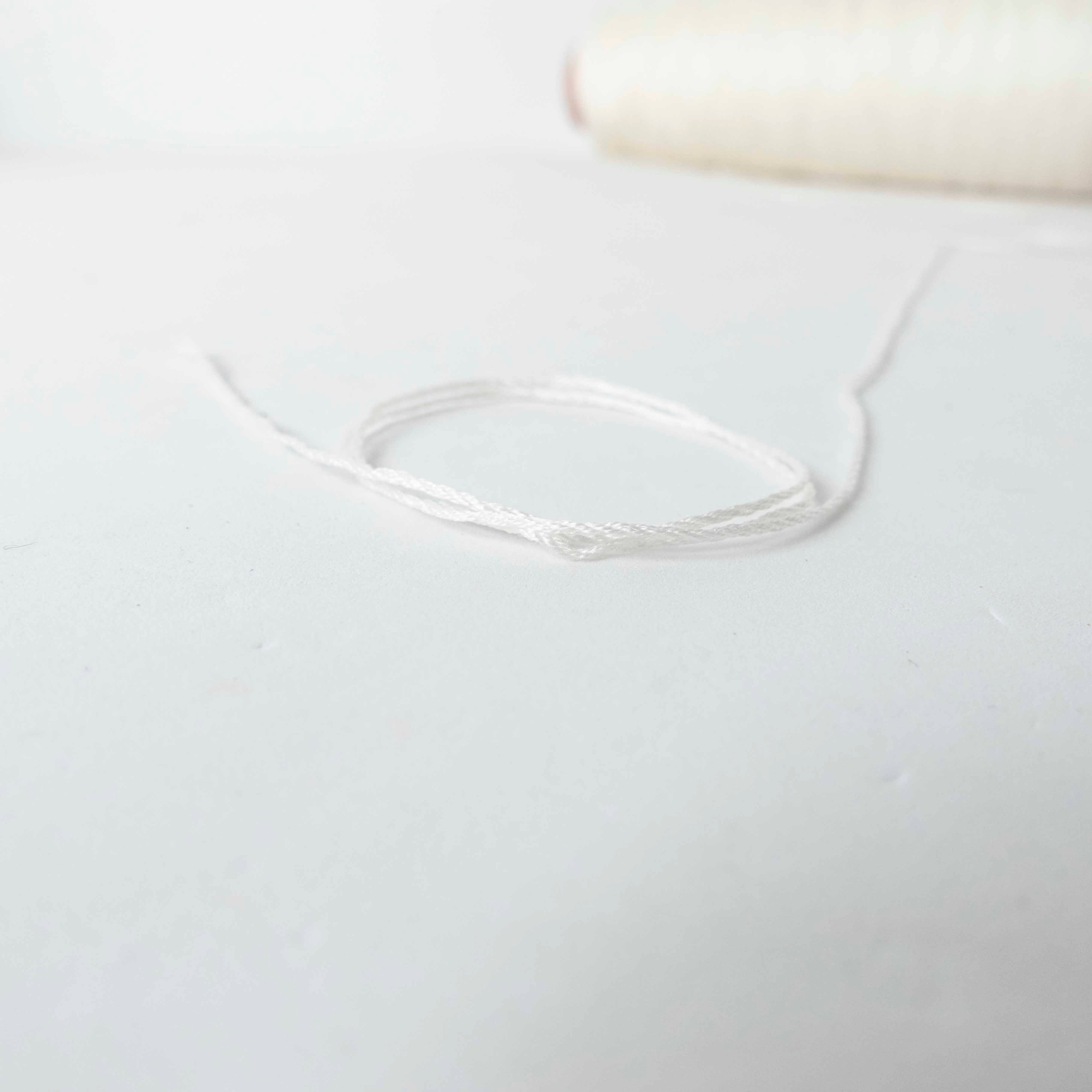 シルケットコットン - ecru