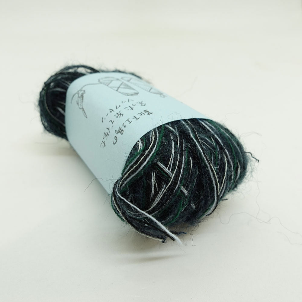 [Limited to one item] Set of 10 small rolls of sock yarn - Toneko Toiro (BLACK series)