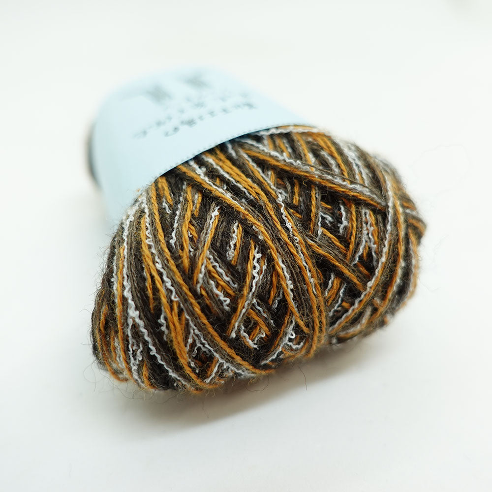 [Limited to one item] Set of 10 small rolls of sock yarn - Nekomata (BLACK series)