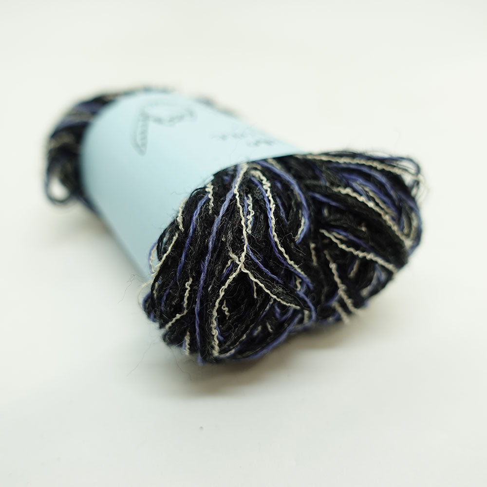 [Limited to one item] Set of 10 small rolls of sock yarn - Nekomata (BLACK series)