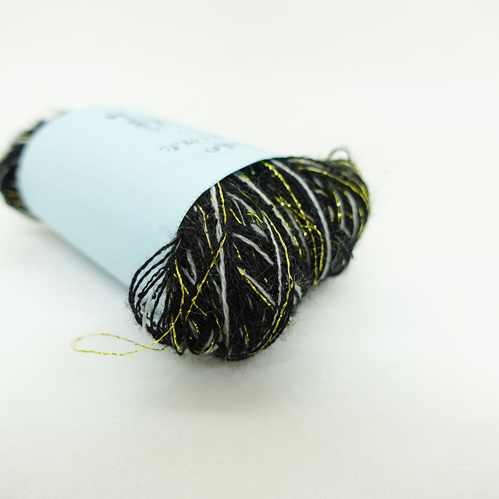 [Limited to one item] Set of 10 small rolls of sock yarn - Naughty Boy (BLACK series)