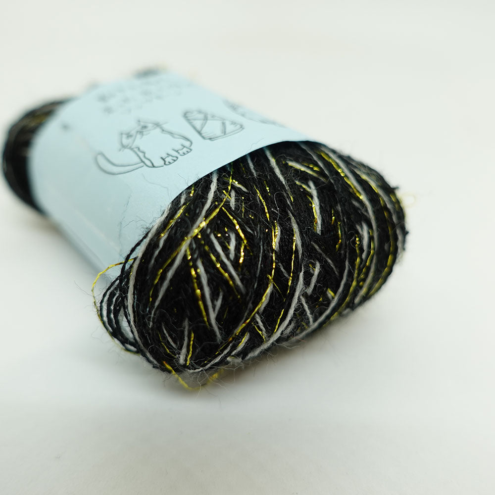 [Limited to one item] Set of 10 small rolls of sock yarn - We are naughty (BLACK series)