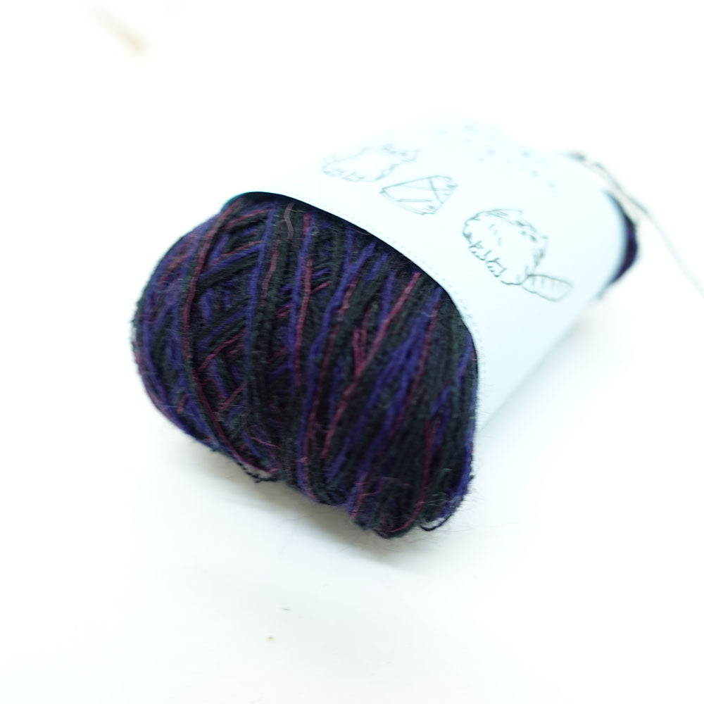 [Limited to one item] Set of 10 small rolls of sock yarn - Our General (BLACK series)