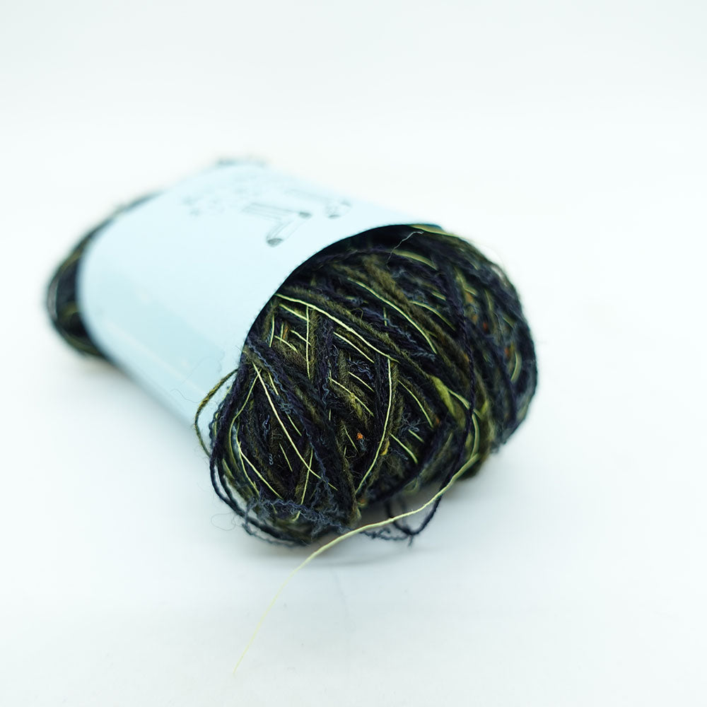 [Limited to one item] Set of 10 small rolls of sock yarn - Our General (BLACK series)