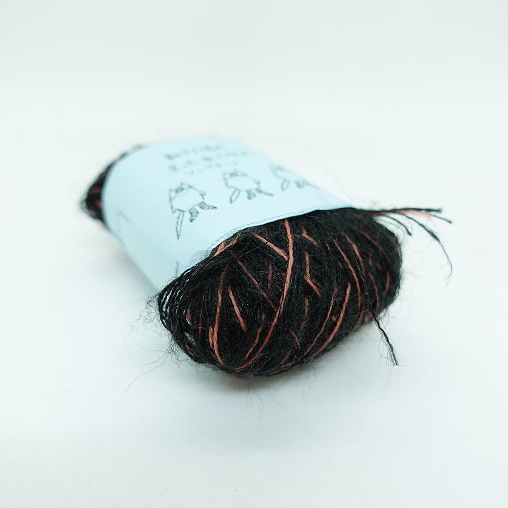 [Limited to one item] Set of 10 small rolls of sock yarn - Cute Girl (BLACK series)