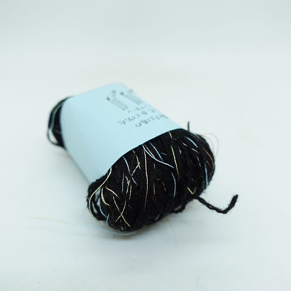 [Limited to one item] Set of 10 small rolls of sock yarn - Cute Girl (BLACK series)