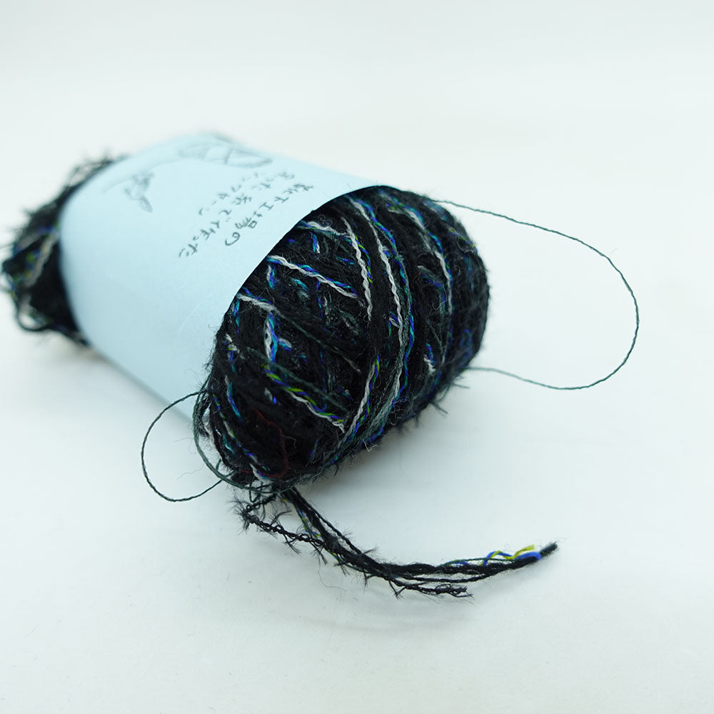 [Limited to one item] Set of 10 small rolls of sock yarn - Cat teaser (BLACK series)