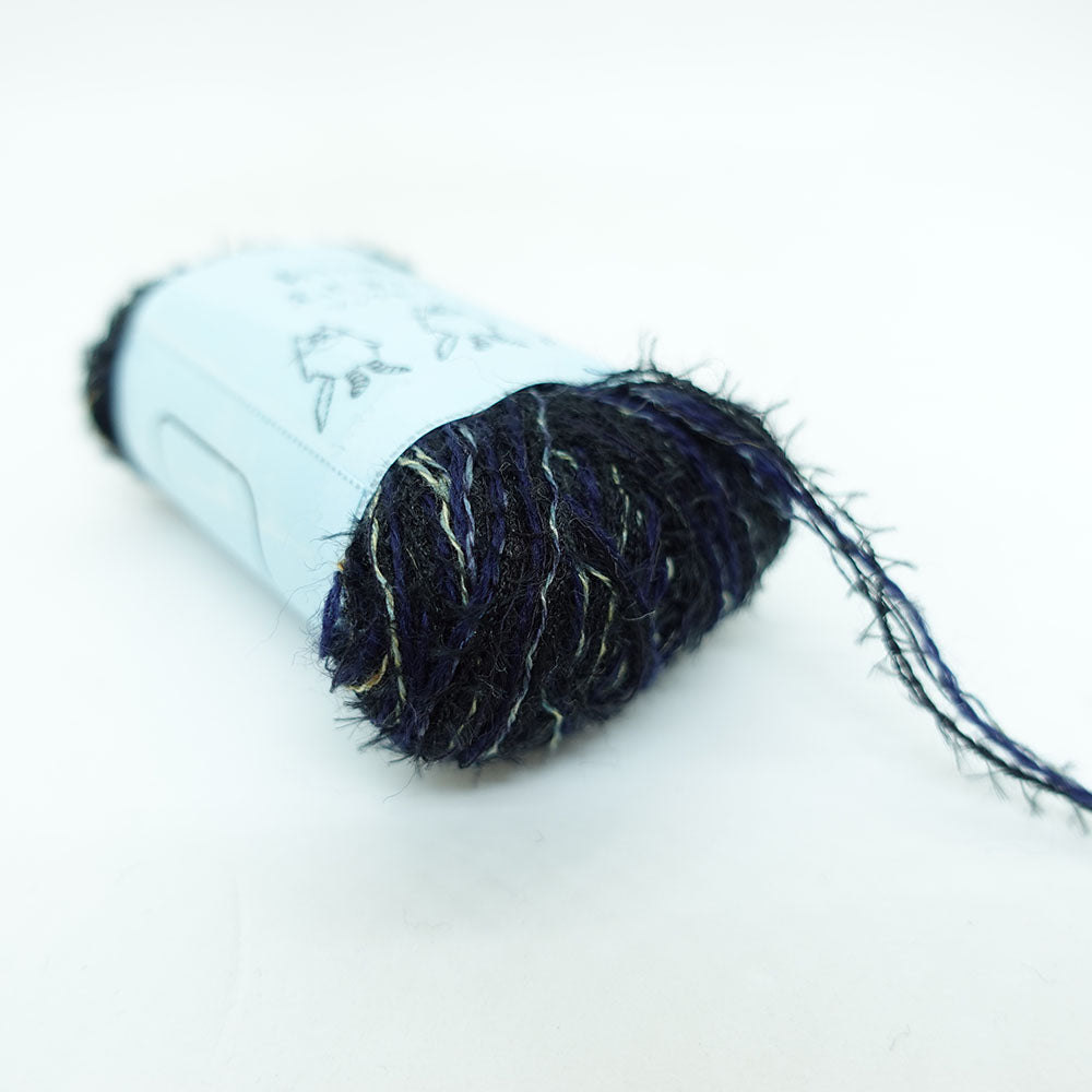 [Limited to one item] Set of 10 small rolls of sock yarn - Cat teaser (BLACK series)