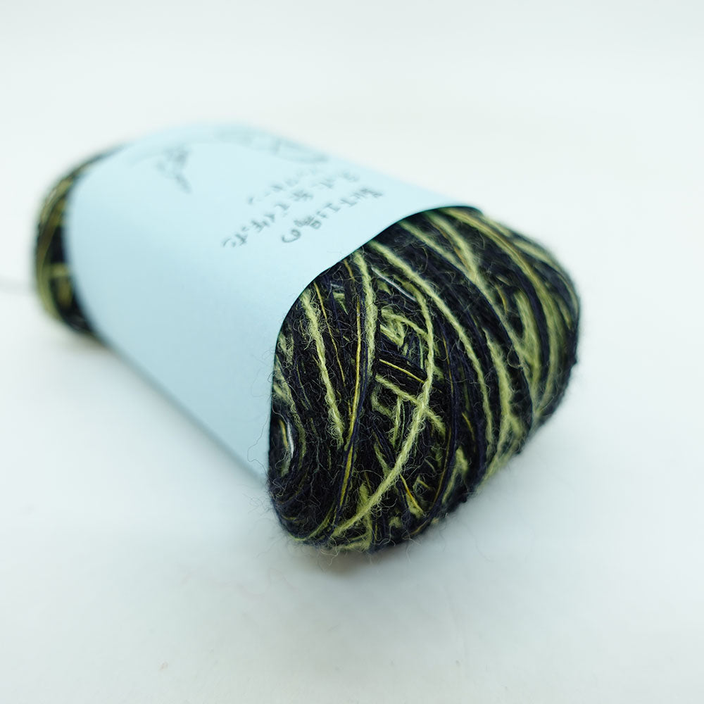 [Limited to one item] Set of 10 small rolls of sock yarn - Small back view (BLACK series)