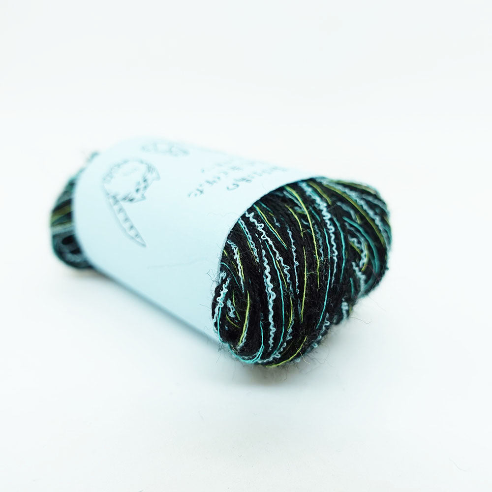 [Limited to one item] Set of 10 small rolls of sock yarn - Talking Tail (BLACK series)