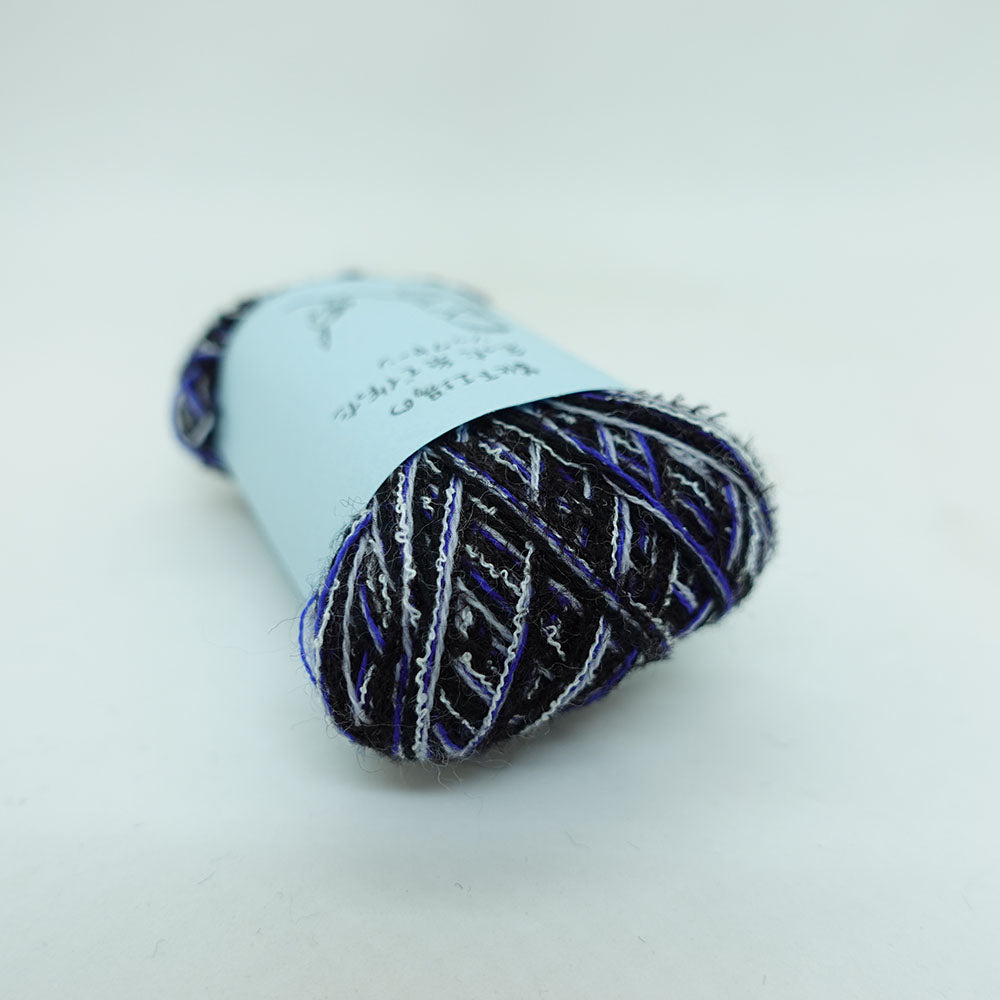 [Limited to one item] Set of 10 small rolls of sock yarn - Talking Tail (BLACK series)