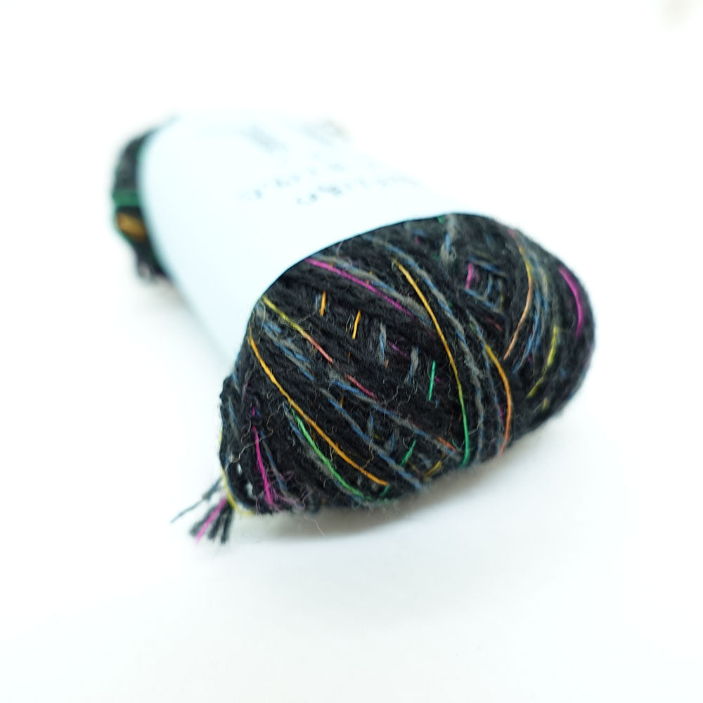 [Limited to one item] Set of 10 small rolls of sock yarn - Talking Tail (BLACK series)