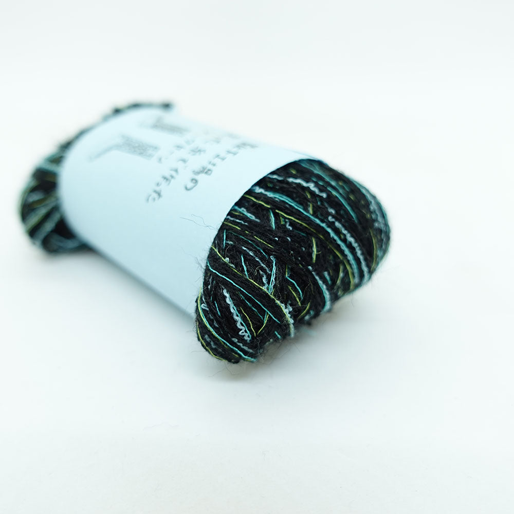 [Limited to one item] Set of 10 small rolls of sock yarn - Utatane (BLACK series)