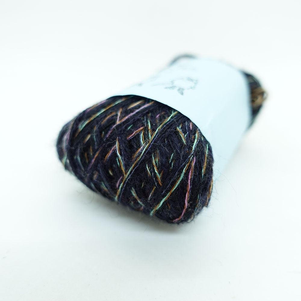 [Limited to one item] Set of 10 small rolls of sock yarn - Madoromi (BLACK series)