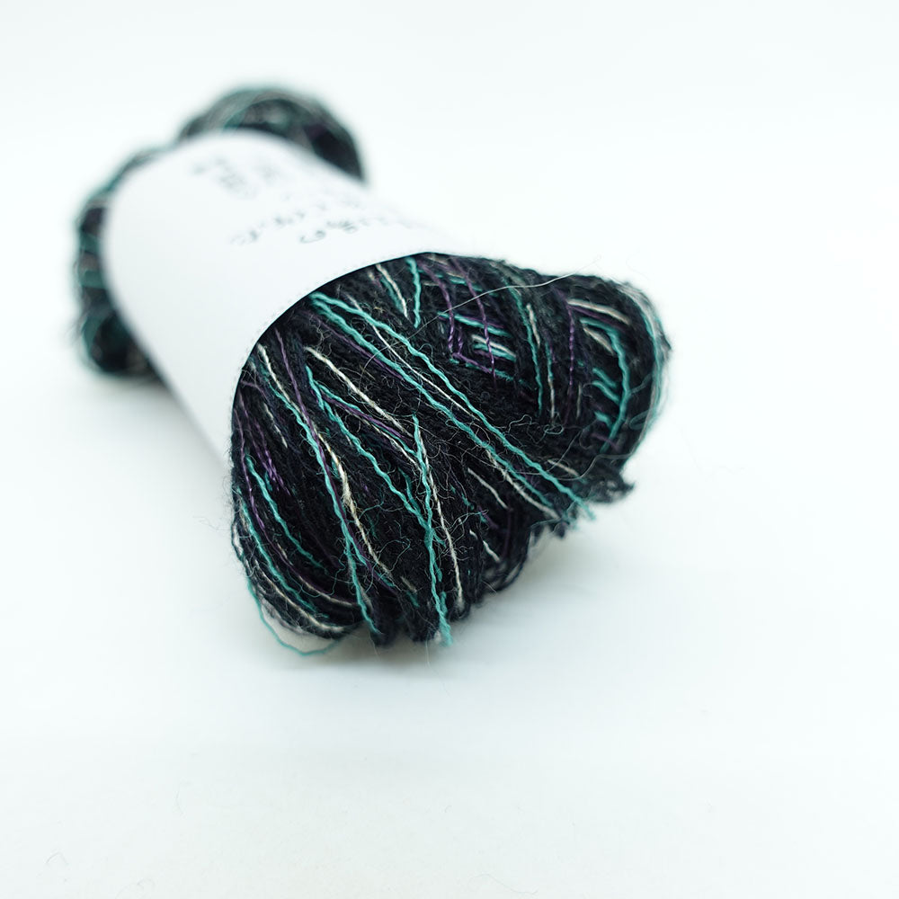 [Limited to one item] Set of 10 small rolls of sock yarn - Madoromi (BLACK series)